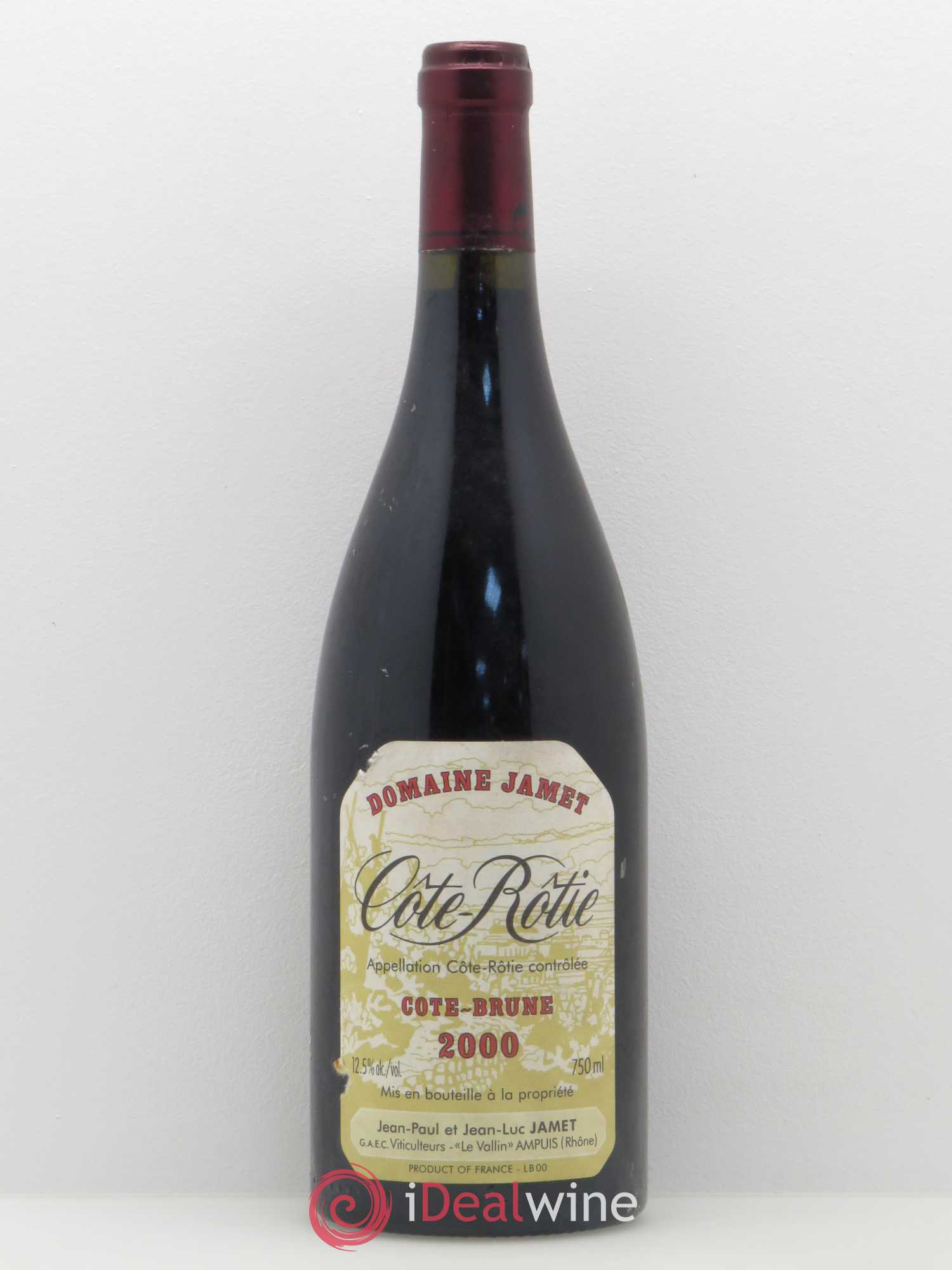Côte-Rôtie Côte Brune Jamet (Domaine) 2000 - Lot de 1 bouteille - 0