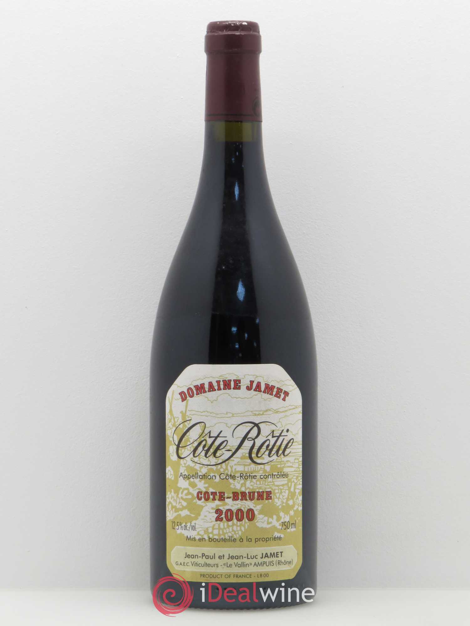 Côte-Rôtie Côte Brune Jamet (Domaine) 2000 - Lot de 1 bouteille - 0
