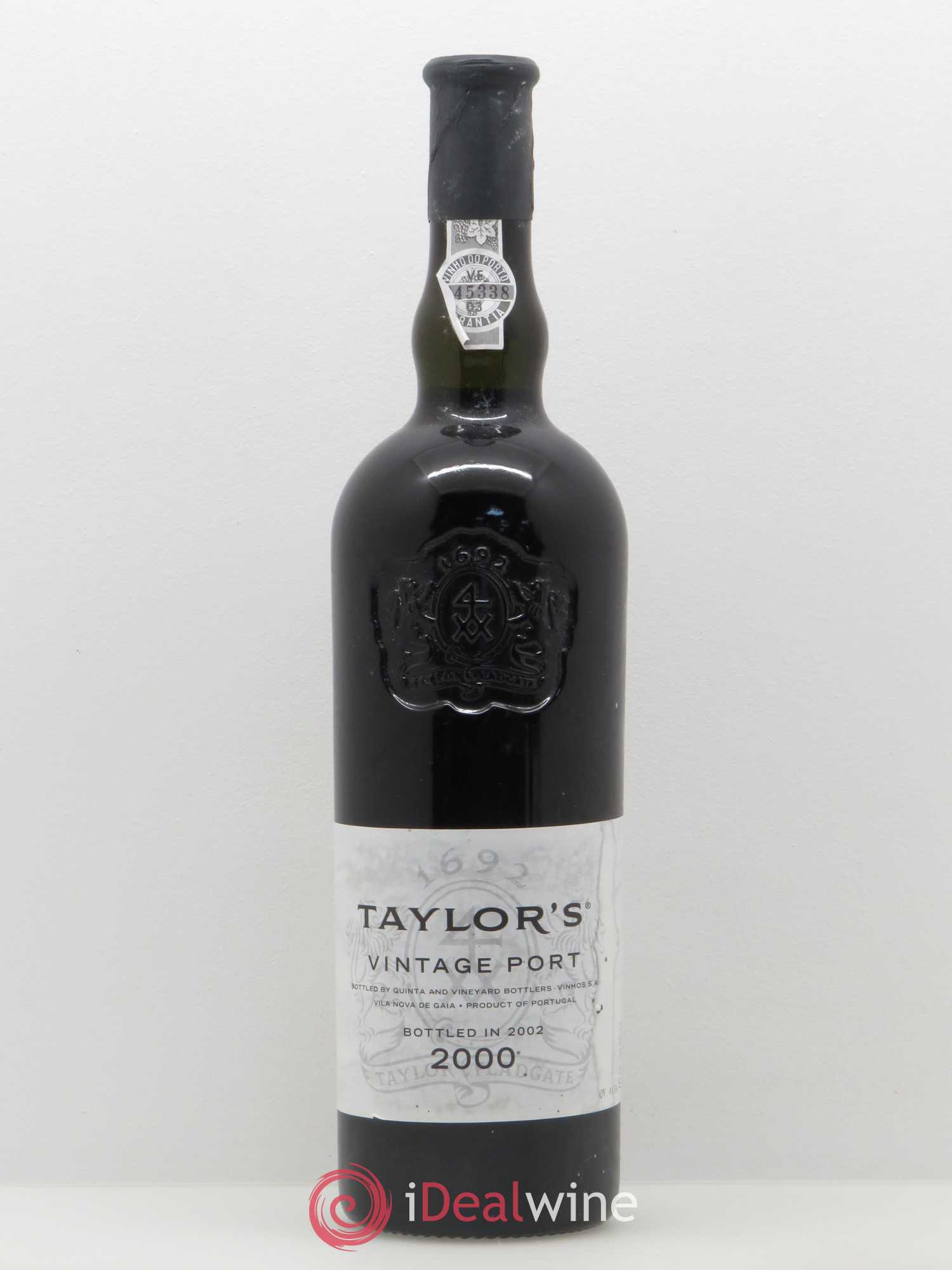 Porto Taylor's Vintage 2000 - Lot de 1 bouteille - 0