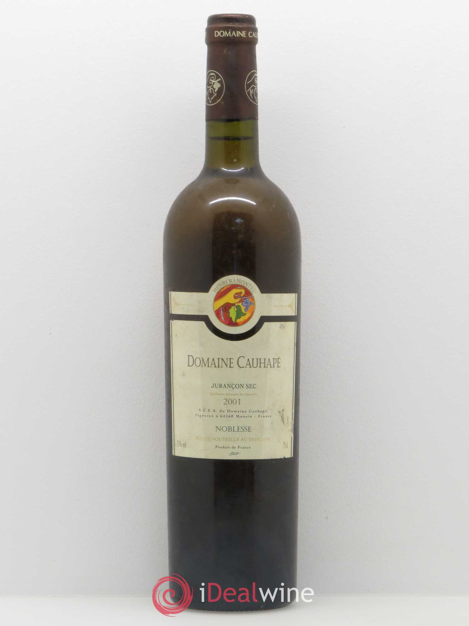 Jurançon Noblesse Cauhapé 2001 - Posten von 1 Flasche - 0