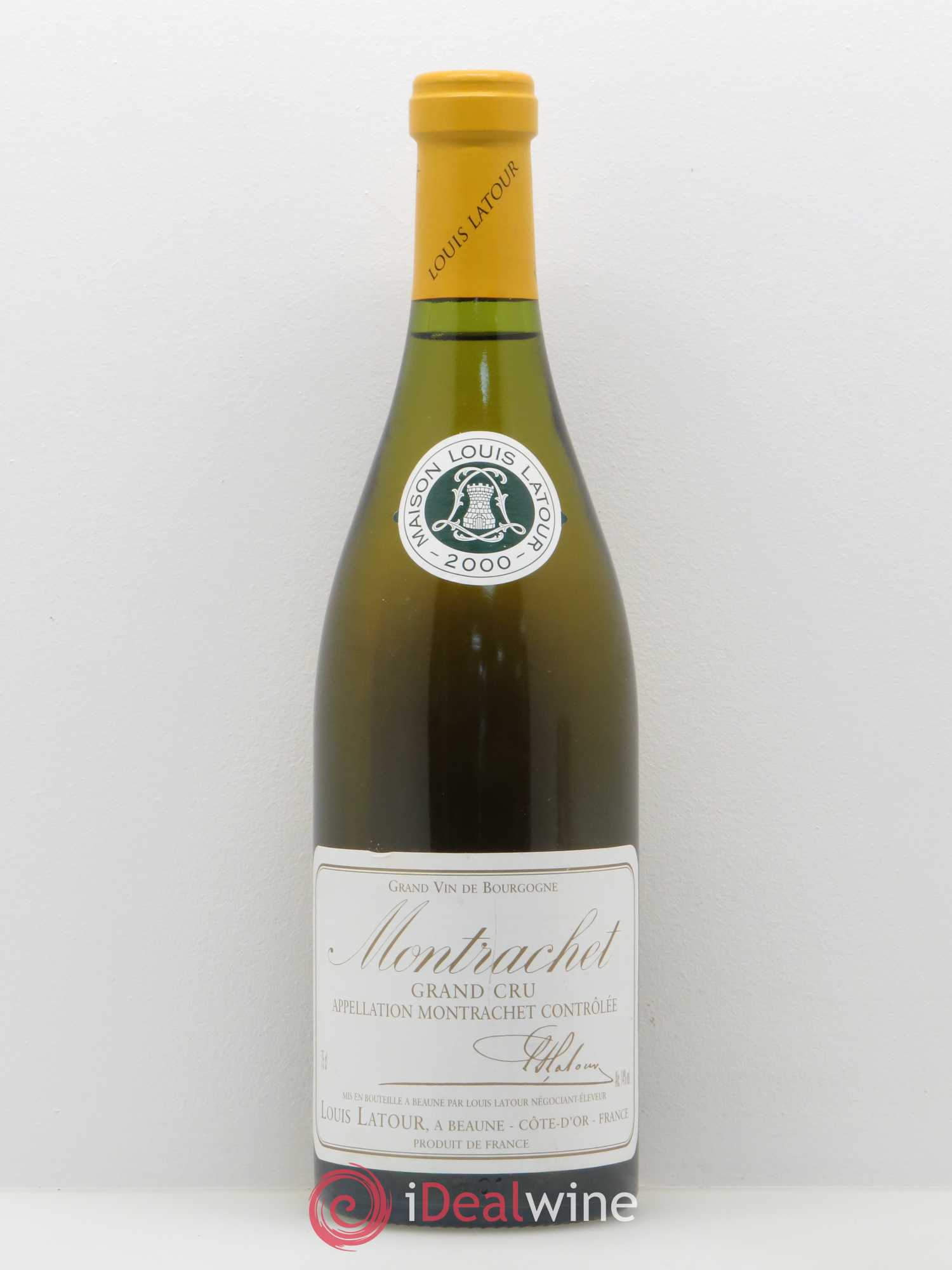 Montrachet Grand Cru Louis Latour 2000 - Lot de 1 bouteille - 0