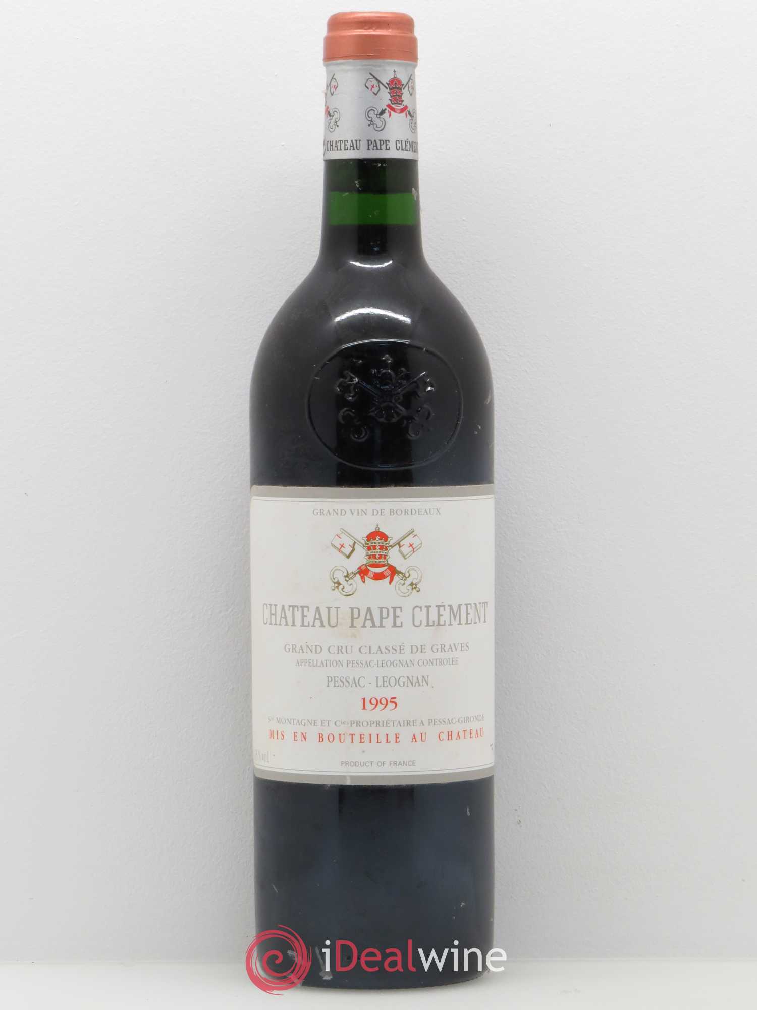 Château Pape Clément Cru Classé de Graves 1995 - Lot de 1 bouteille - 0