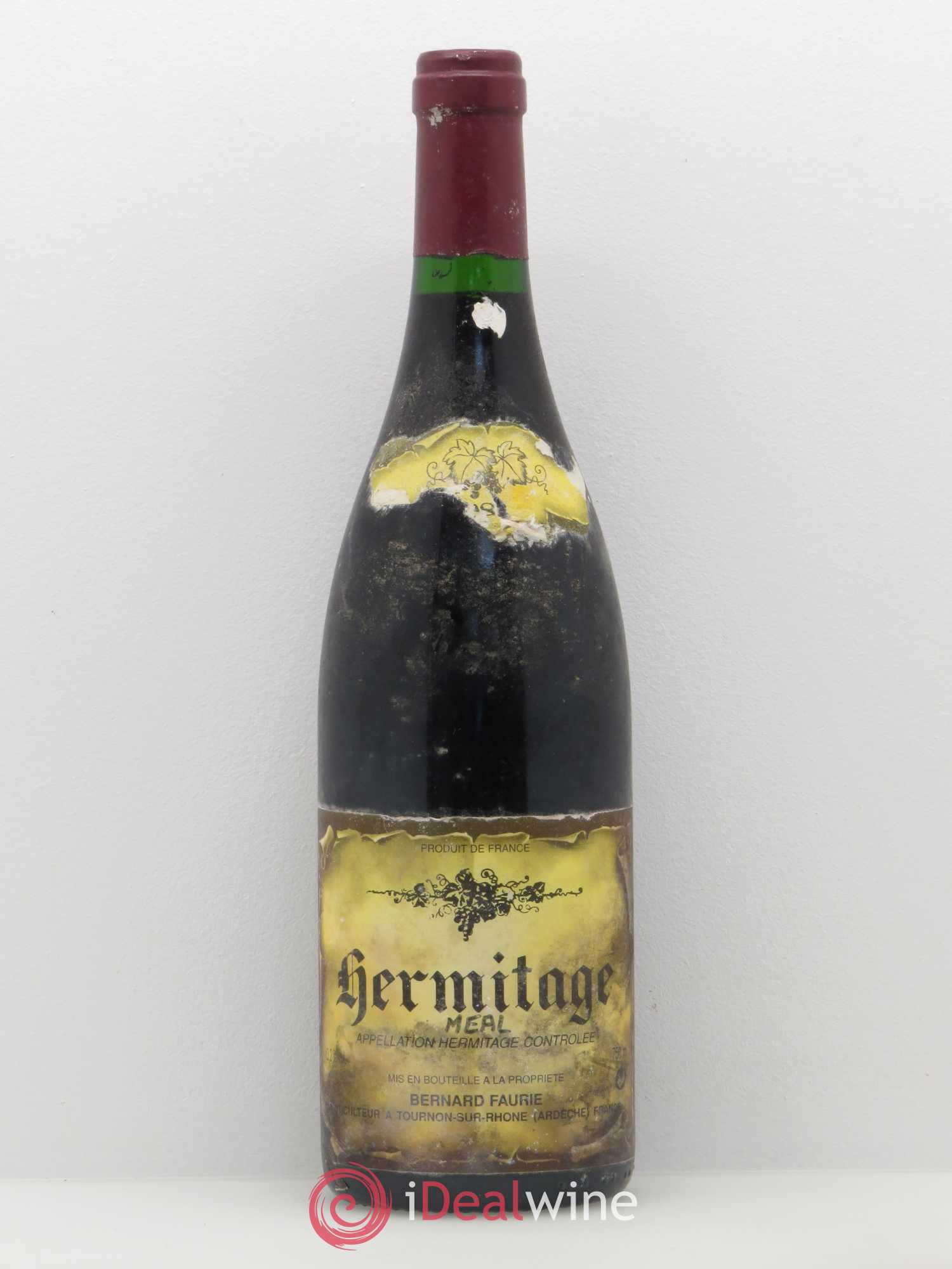 Hermitage Le Meal Bernard Faurie 1998 - Posten von 1 Flasche - 0
