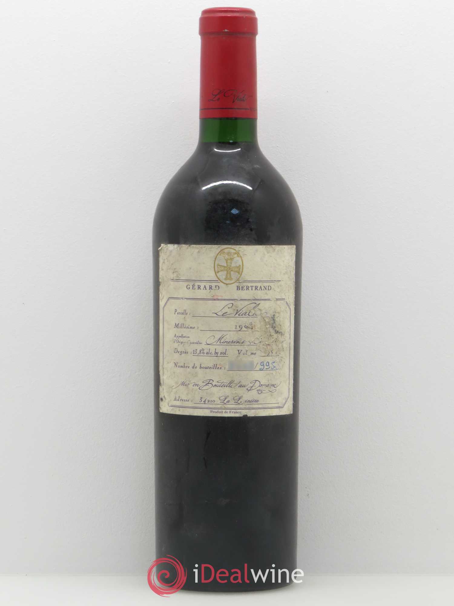 Minervois La Livinière Le Viala Gérard Bertrand 1998 - Lot de 1 bouteille - 0