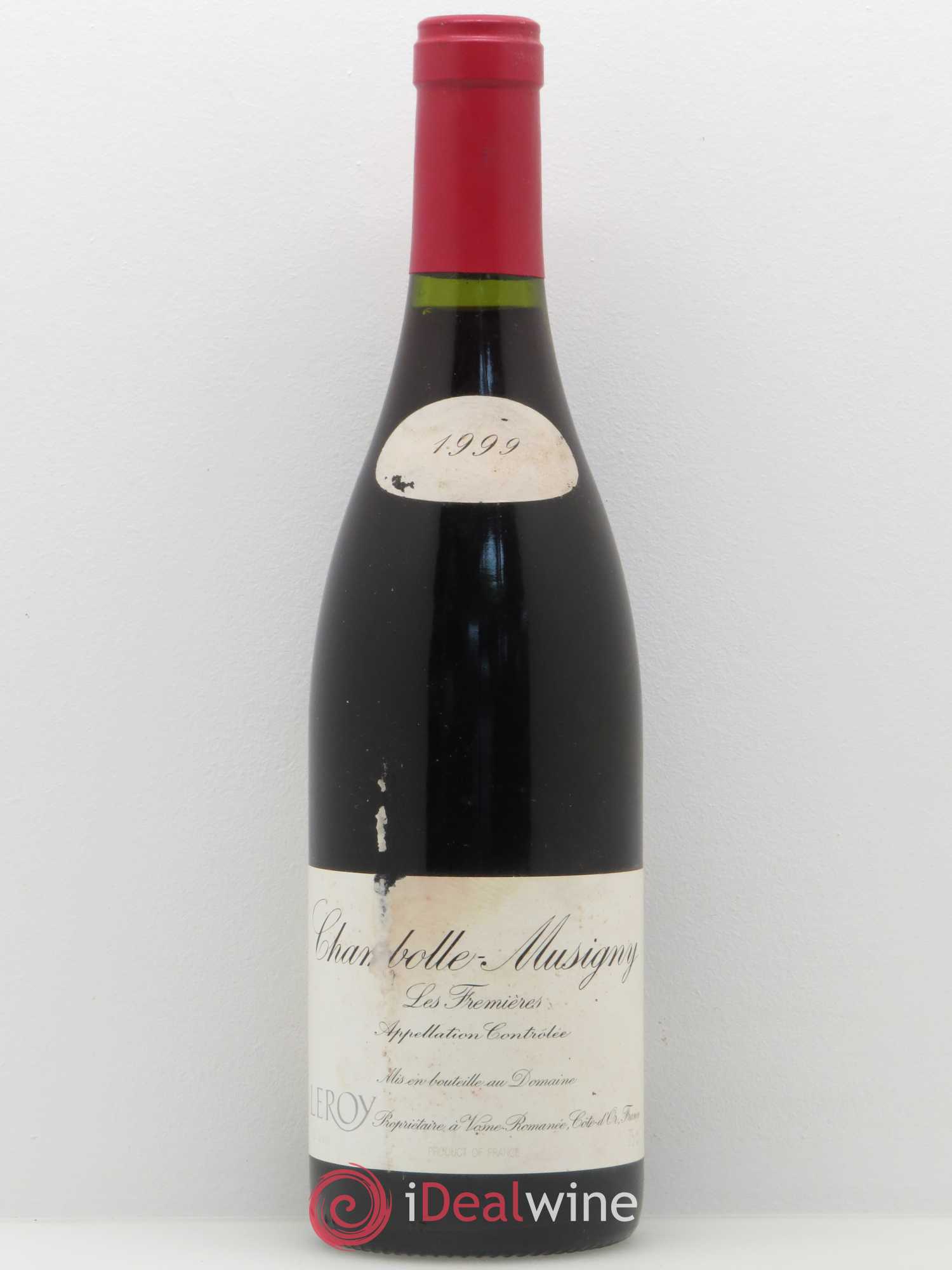 Chambolle-Musigny Fremières Leroy 1999 - Posten von 1 Flasche - 0