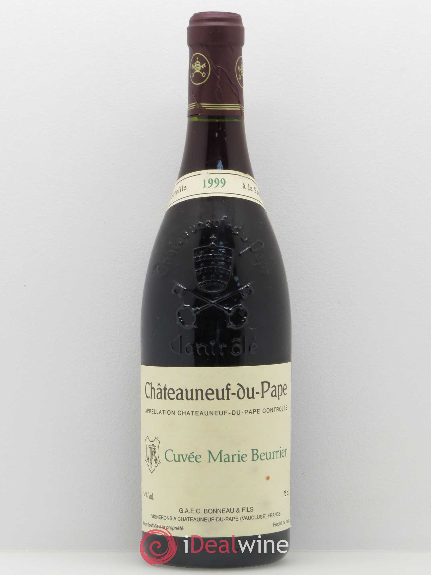 Châteauneuf-du-Pape Marie Beurrier Henri Bonneau & Fils 1999 - Lot de 1 bouteille - 0