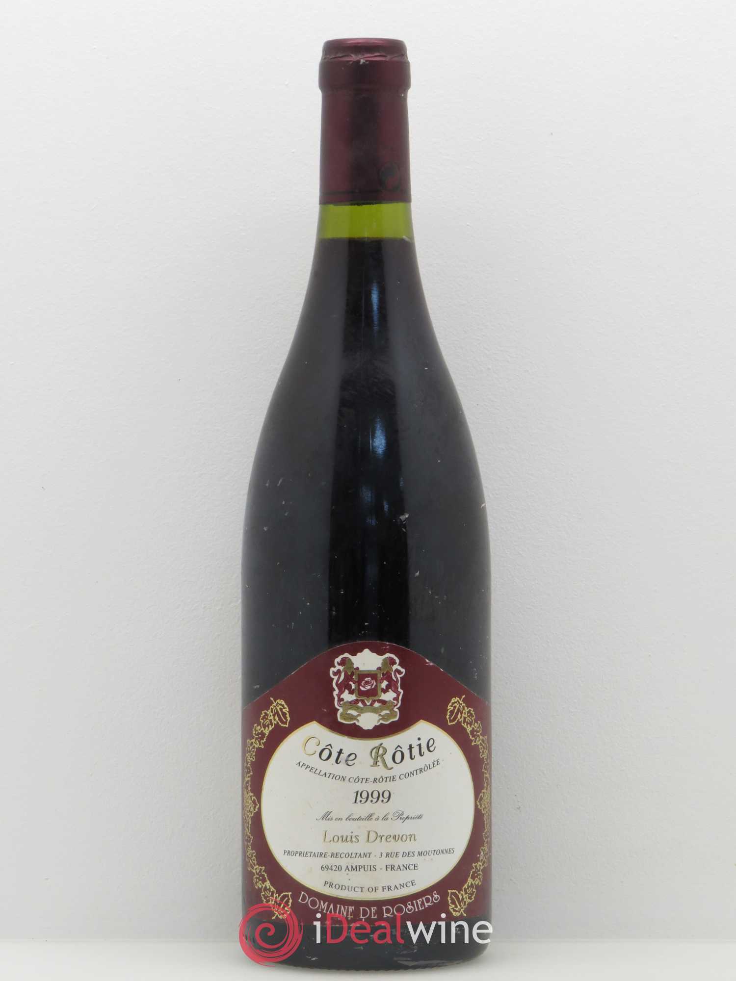 Côte-Rôtie Drevon 1999 - Posten von 1 Flasche - 0
