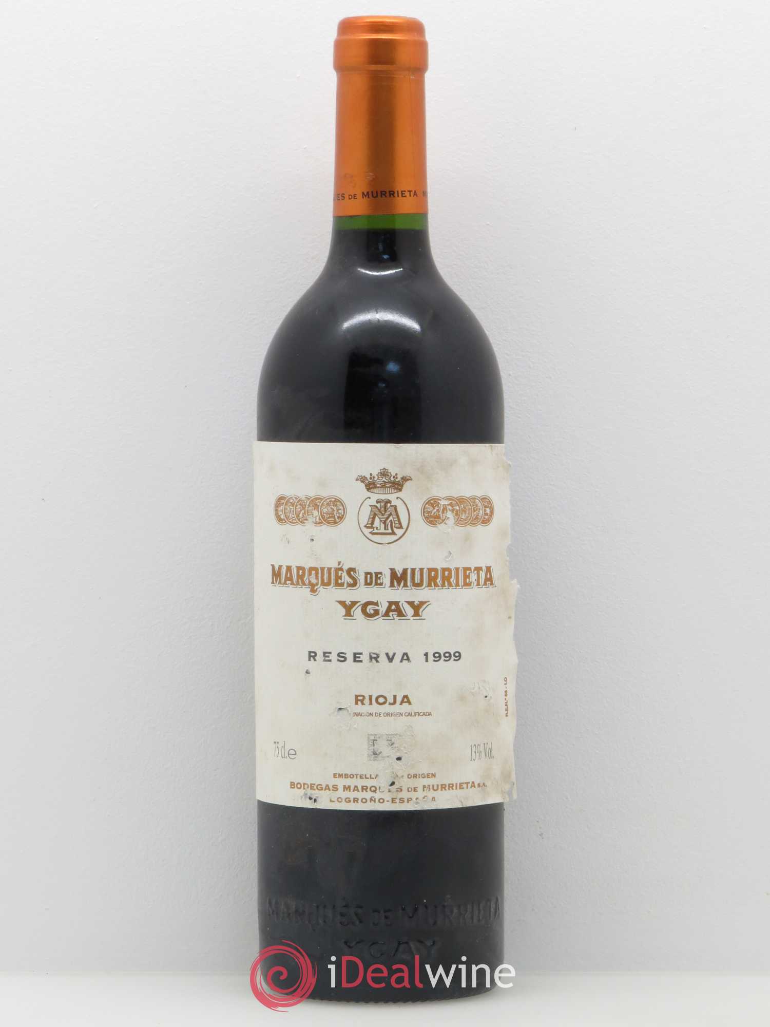 Rioja DOCA Reserva Marques De Murrieta Ygay 1999 - Lotto di 1 bottiglia - 0