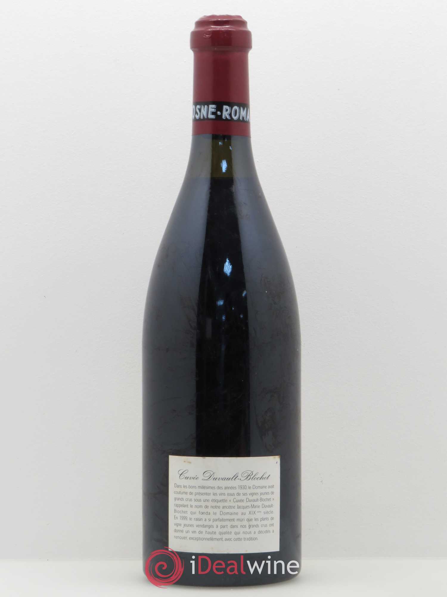 Buy Vosne-Romanée 1er Cru Cuvée Duvault Blochet Domaine de la