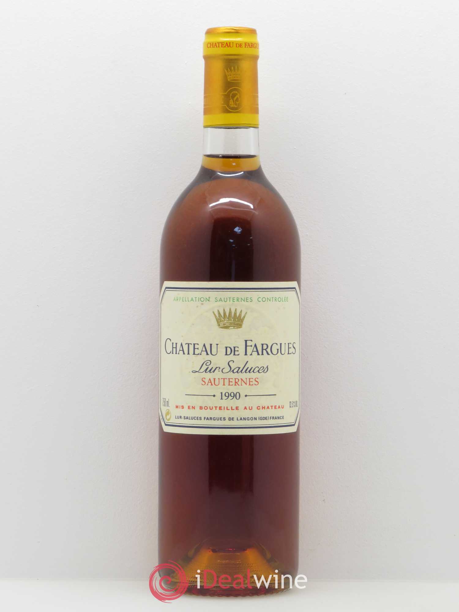 Château de Fargues 1990 - Posten von 1 Flasche - 0