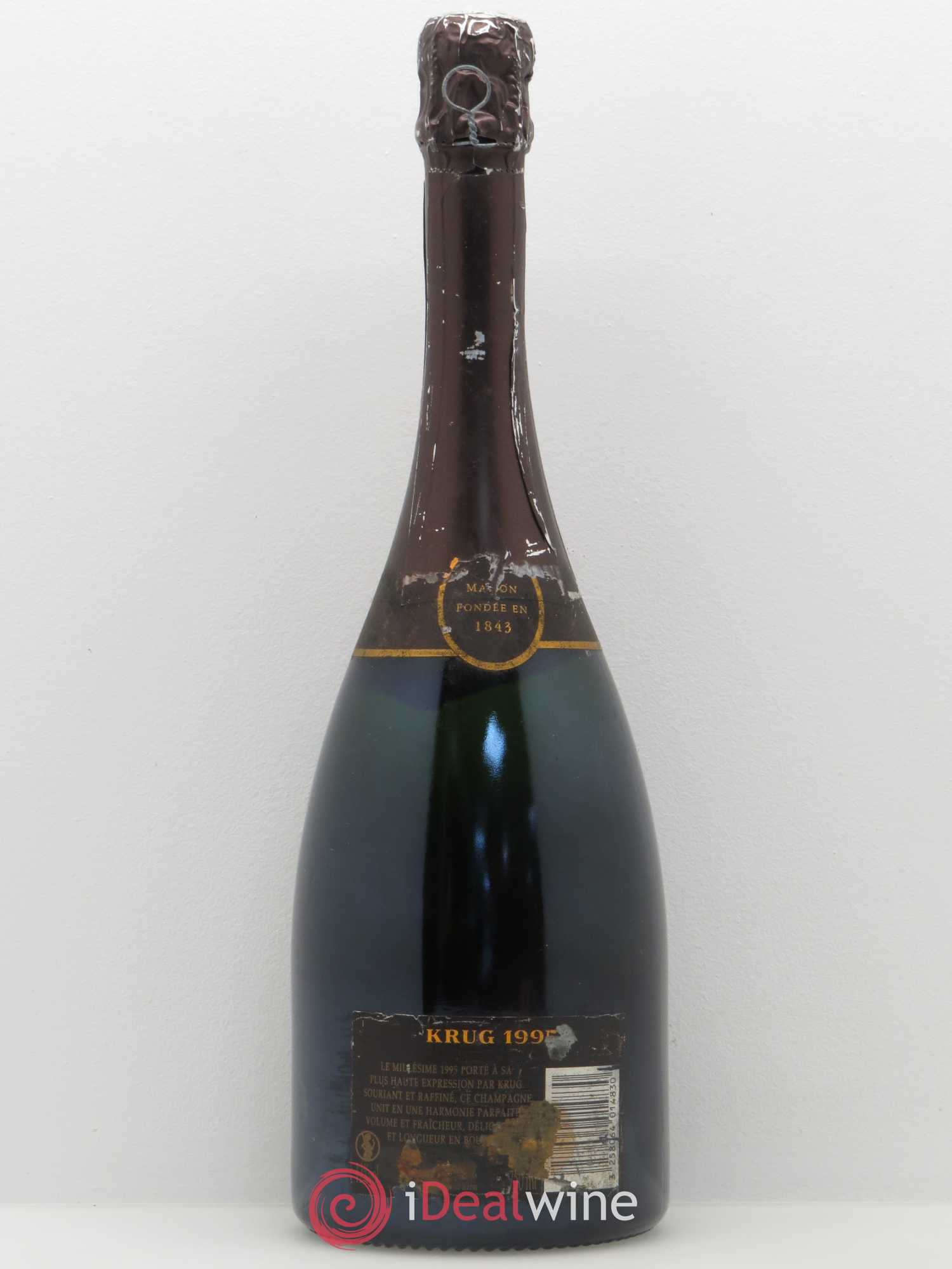 Vintage Krug 1995 - Lot de 1 bouteille - 1