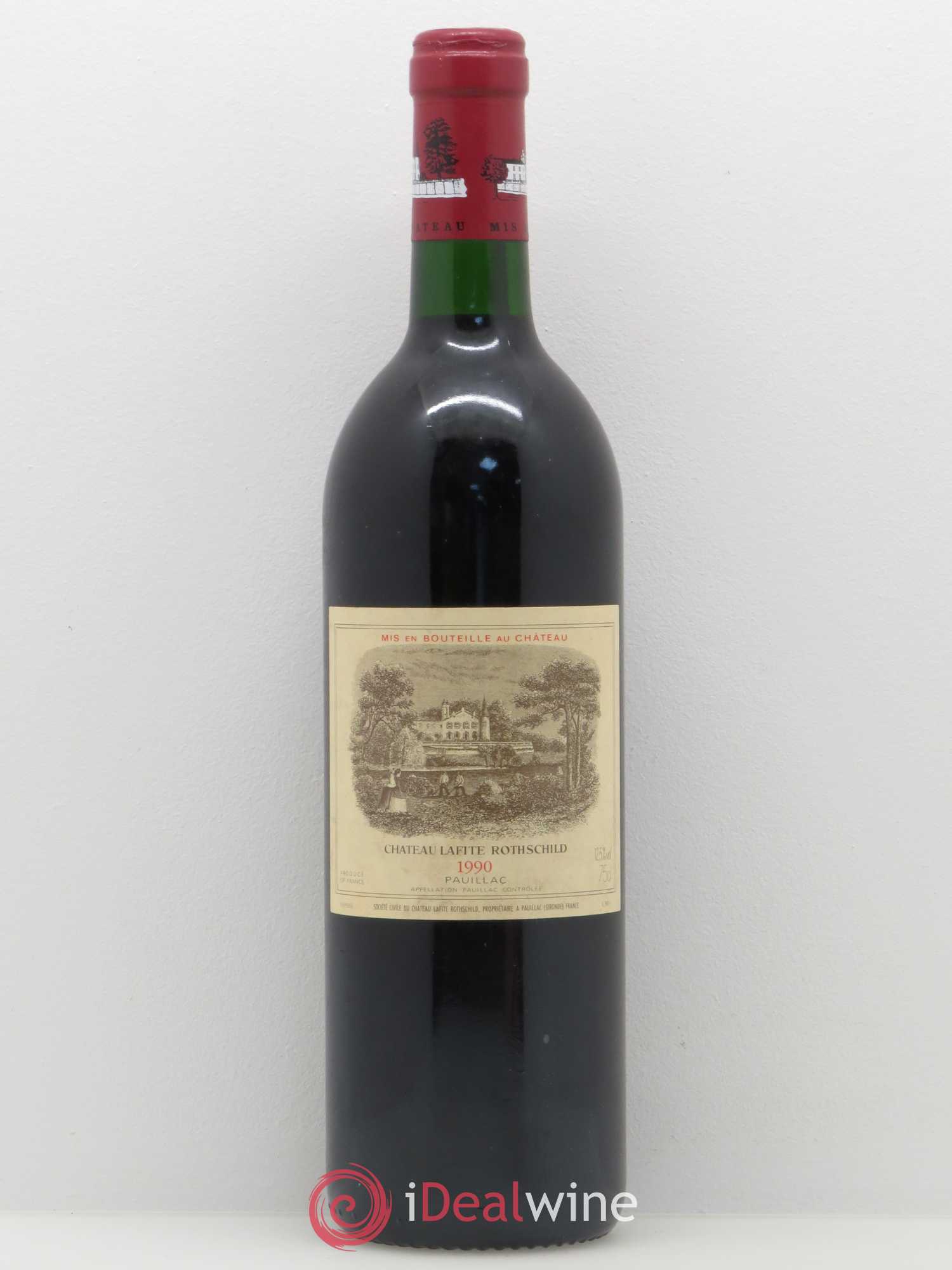 Château Lafite Rothschild 1er Grand Cru Classé 1990 - Lot de 1 bouteille - 0