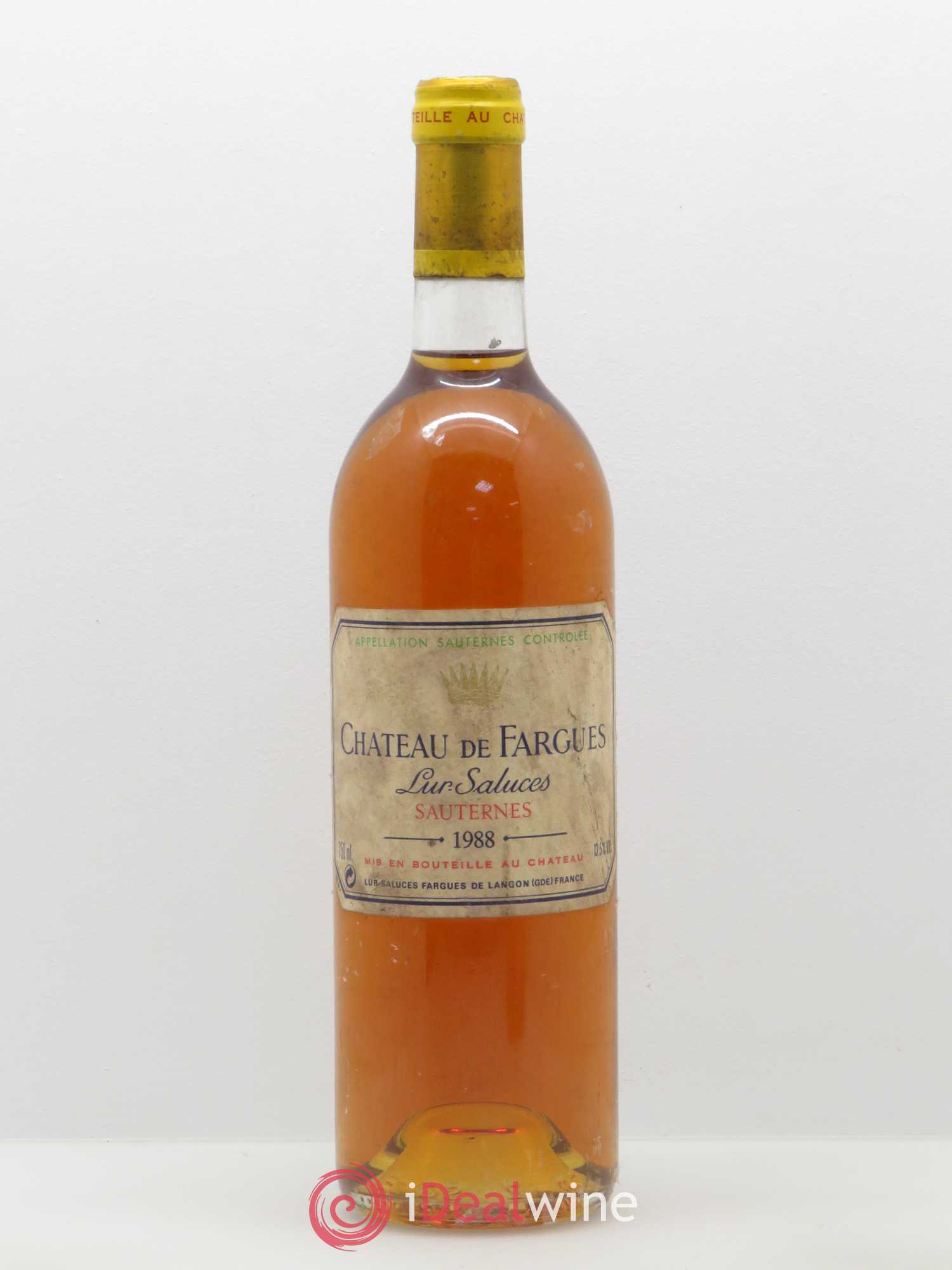 Château de Fargues 1988 - Lotto di 1 bottiglia - 0