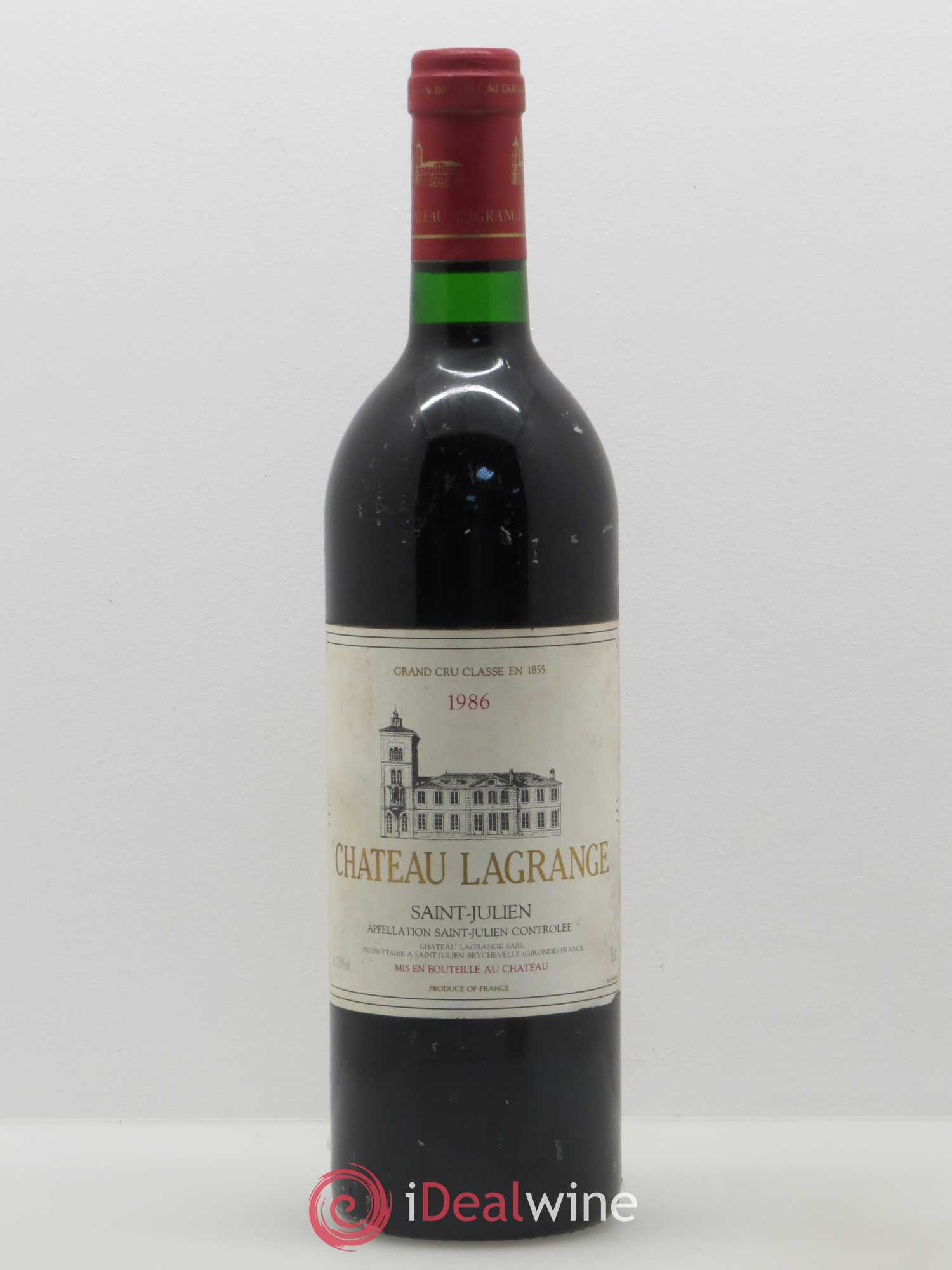 Château Lagrange 3ème Grand Cru Classé 1986 - Lot de 1 bouteille - 0