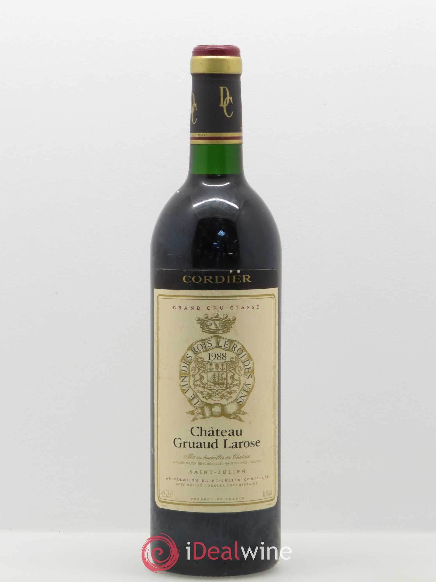 Château Gruaud Larose 2ème Grand Cru Classé 1988 - Lot de 1 bouteille - 0