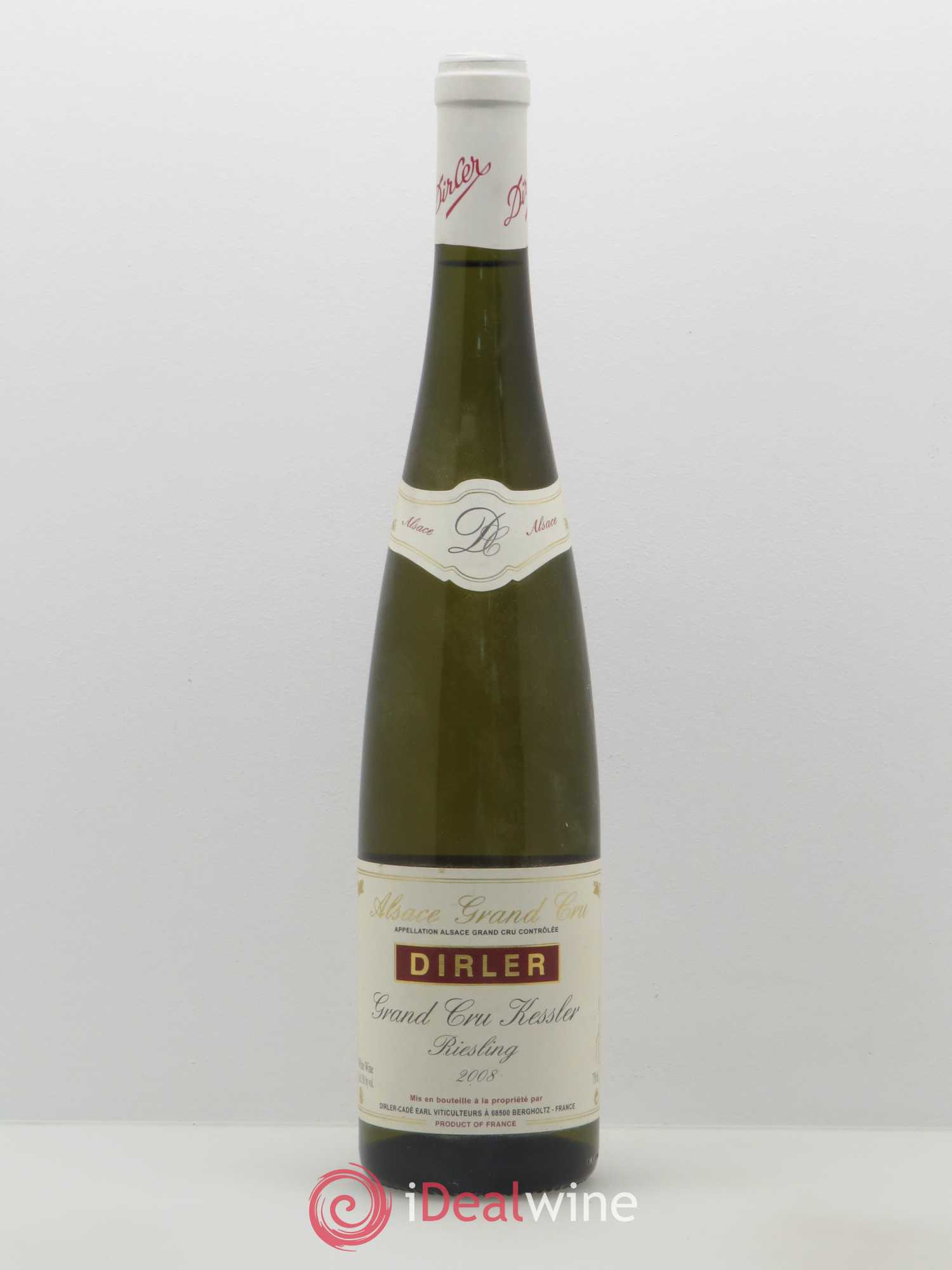 Riesling Grand Cru Kessler Dirler Cade 2008 - Posten von 1 Flasche - 0