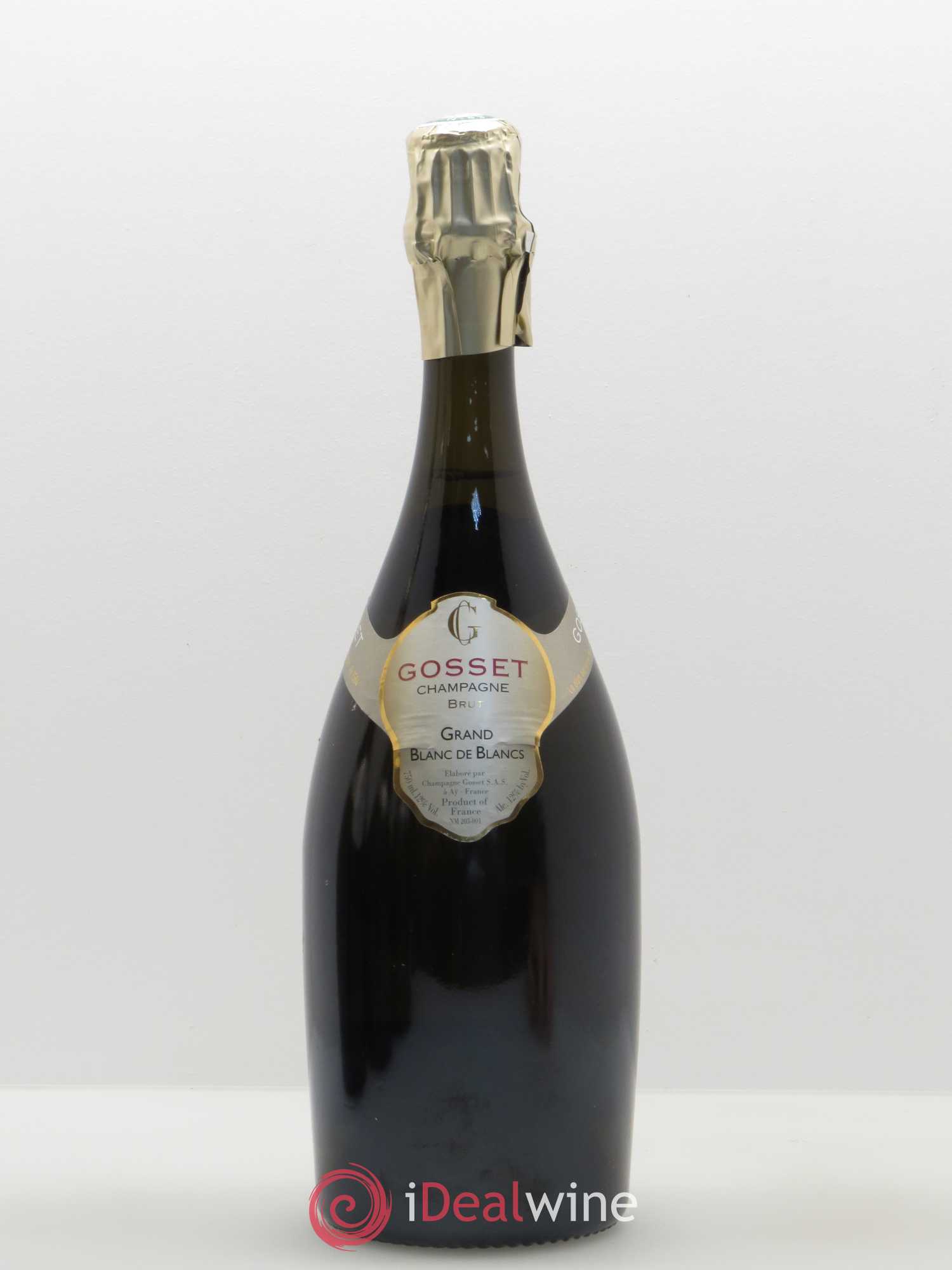 Champagne Grand Blanc de Blancs Gosset - Posten von 1 Flasche - 0