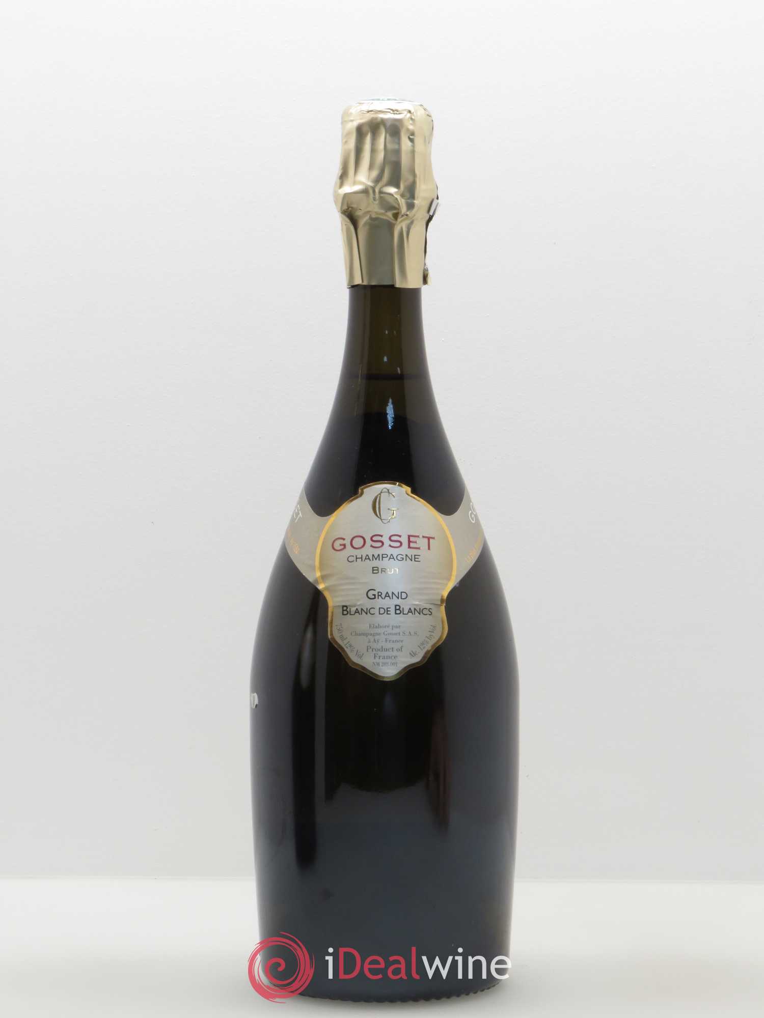 Champagne Grand Blanc de Blancs Gosset - Posten von 1 Flasche - 0