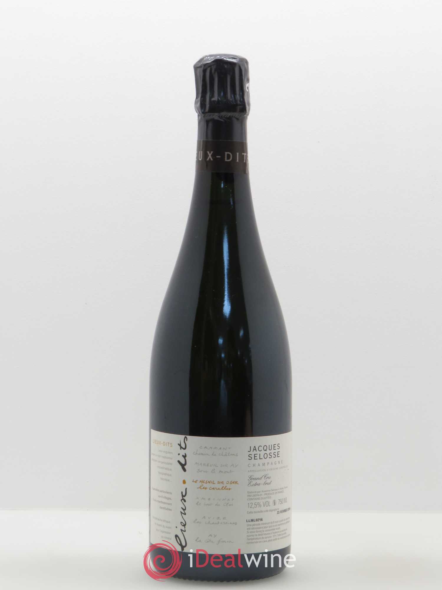 Les Carelles Blanc de Blancs Jacques Selosse - Lot de 1 bouteille - 0