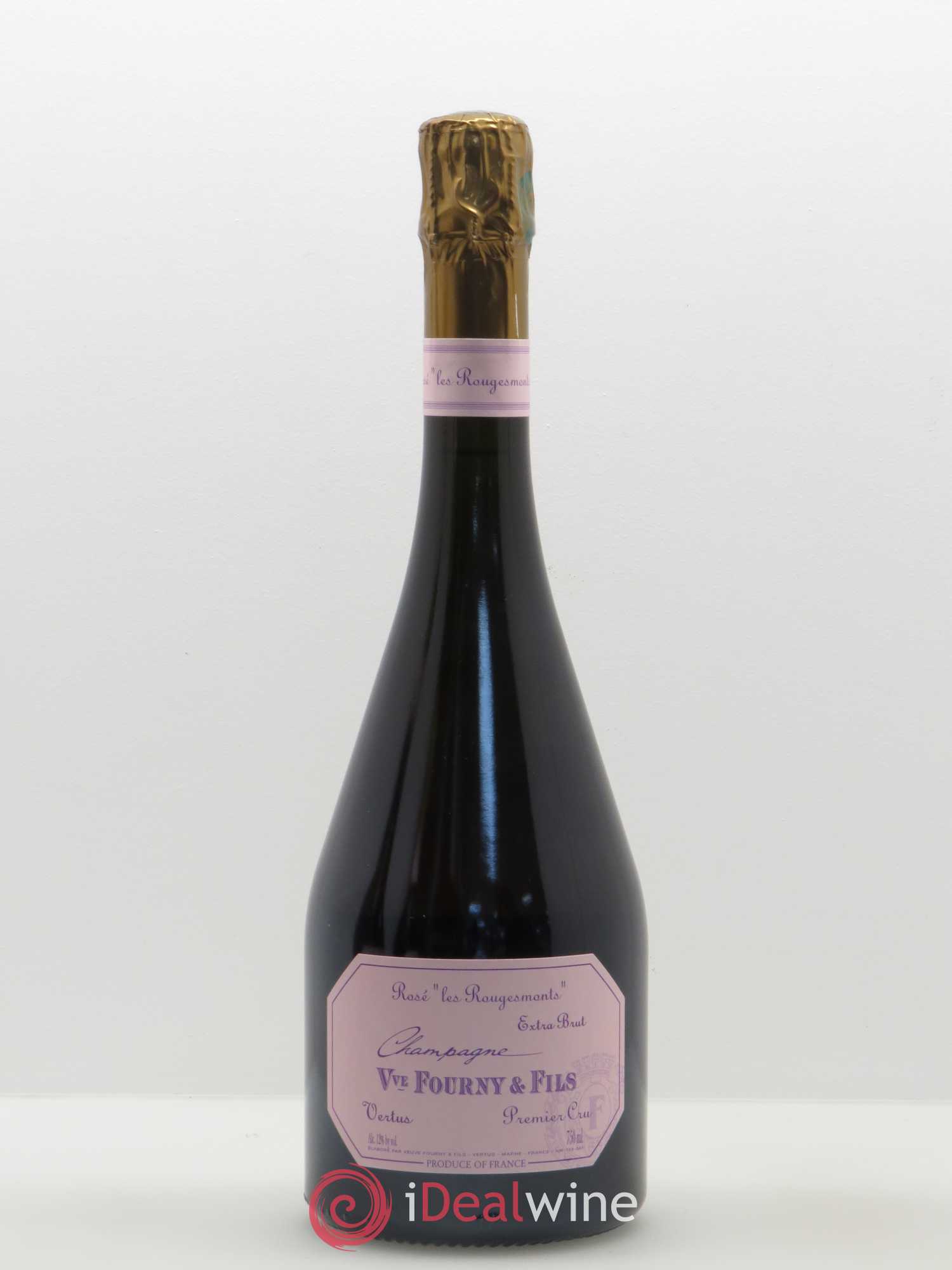 Champagne - Cuvée Rougemonts Veuve Fourny - Lot de 1 bouteille - 0