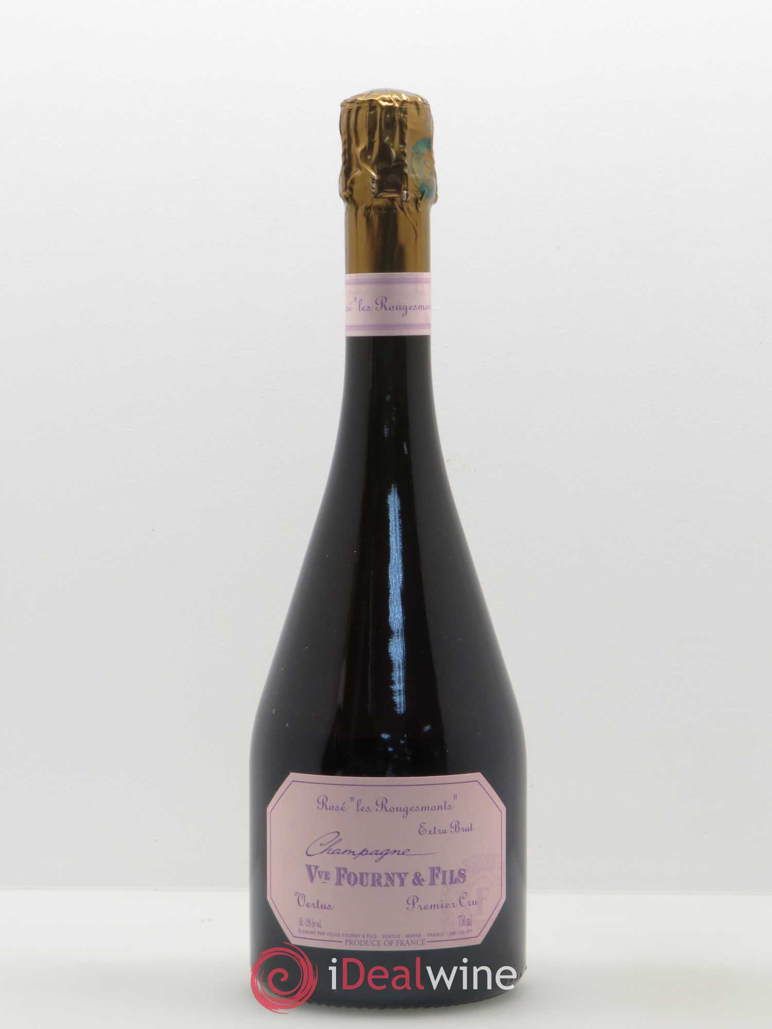 Champagne - Cuvée Rougemonts Veuve Fourny - Lot de 1 bouteille - 0