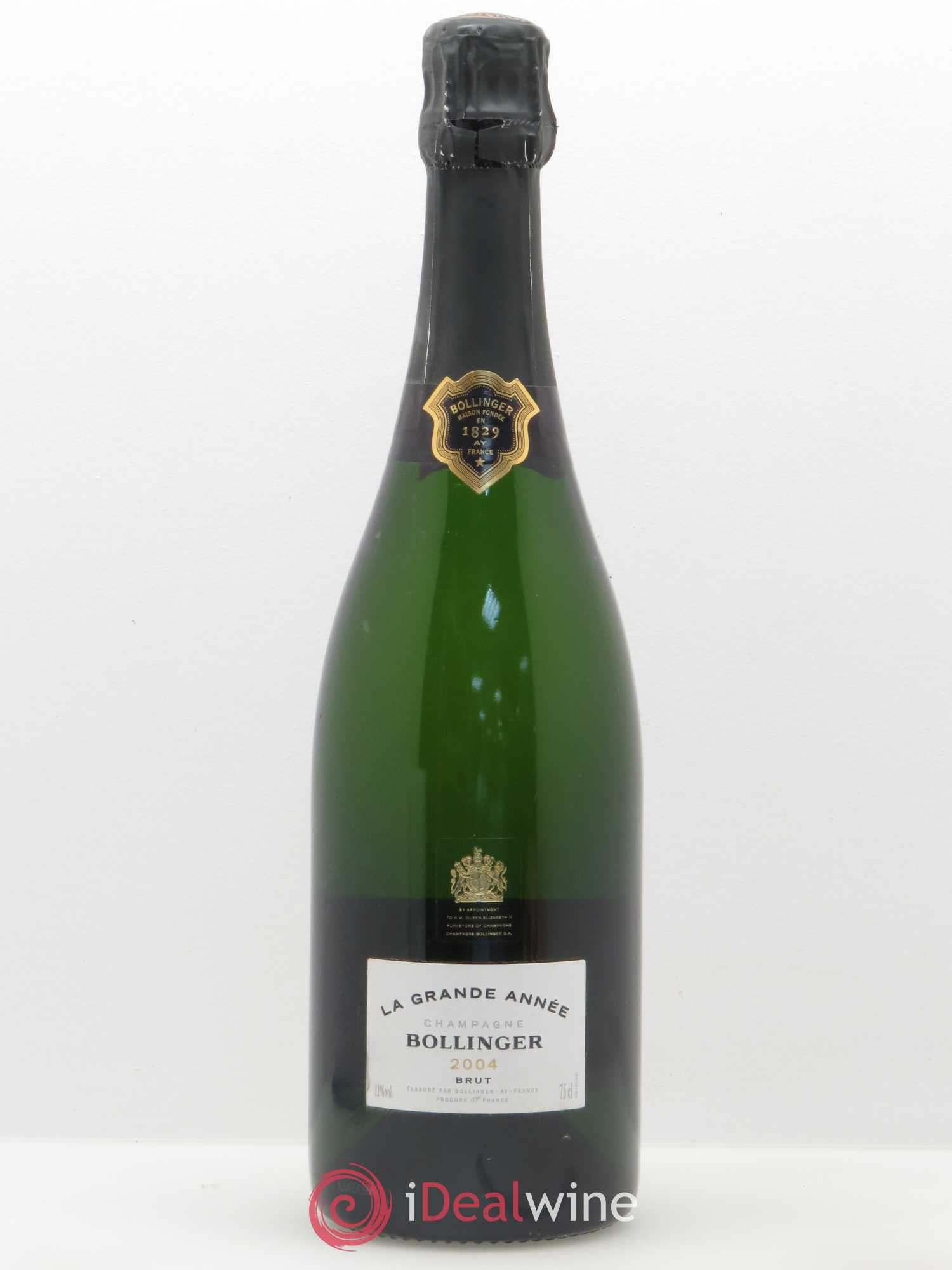 La Grande Année Brut Bollinger 2004 - Lot de 1 bouteille - 0