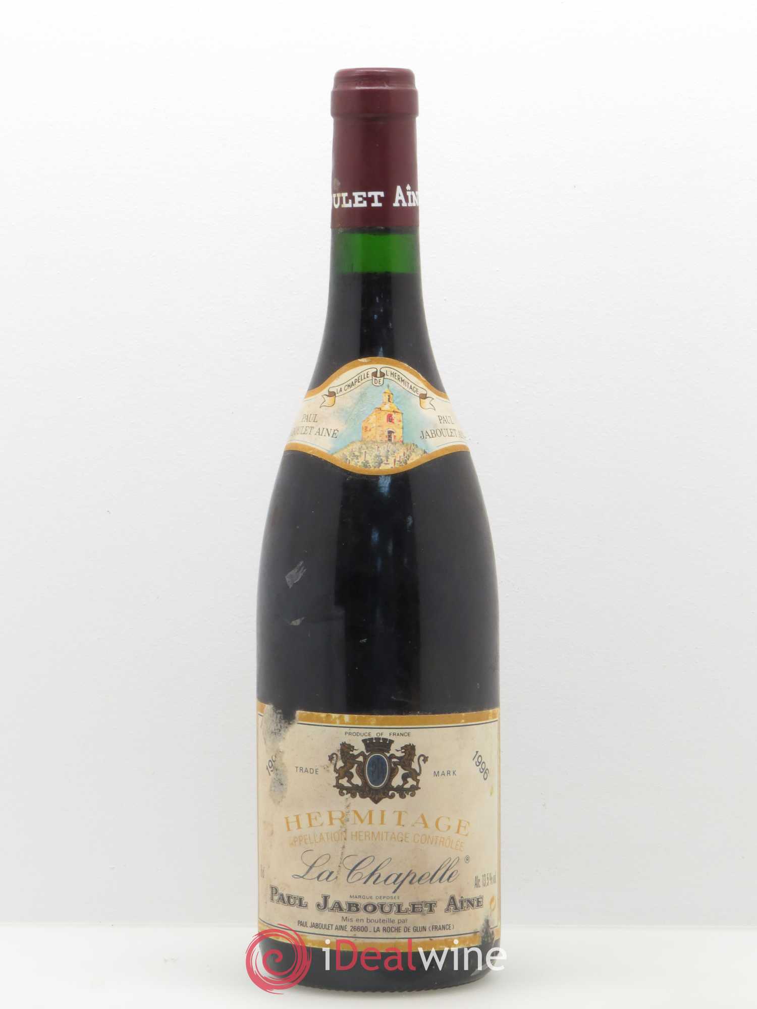 Hermitage La Chapelle Paul Jaboulet Ainé 1996 - Lot de 1 bouteille - 0