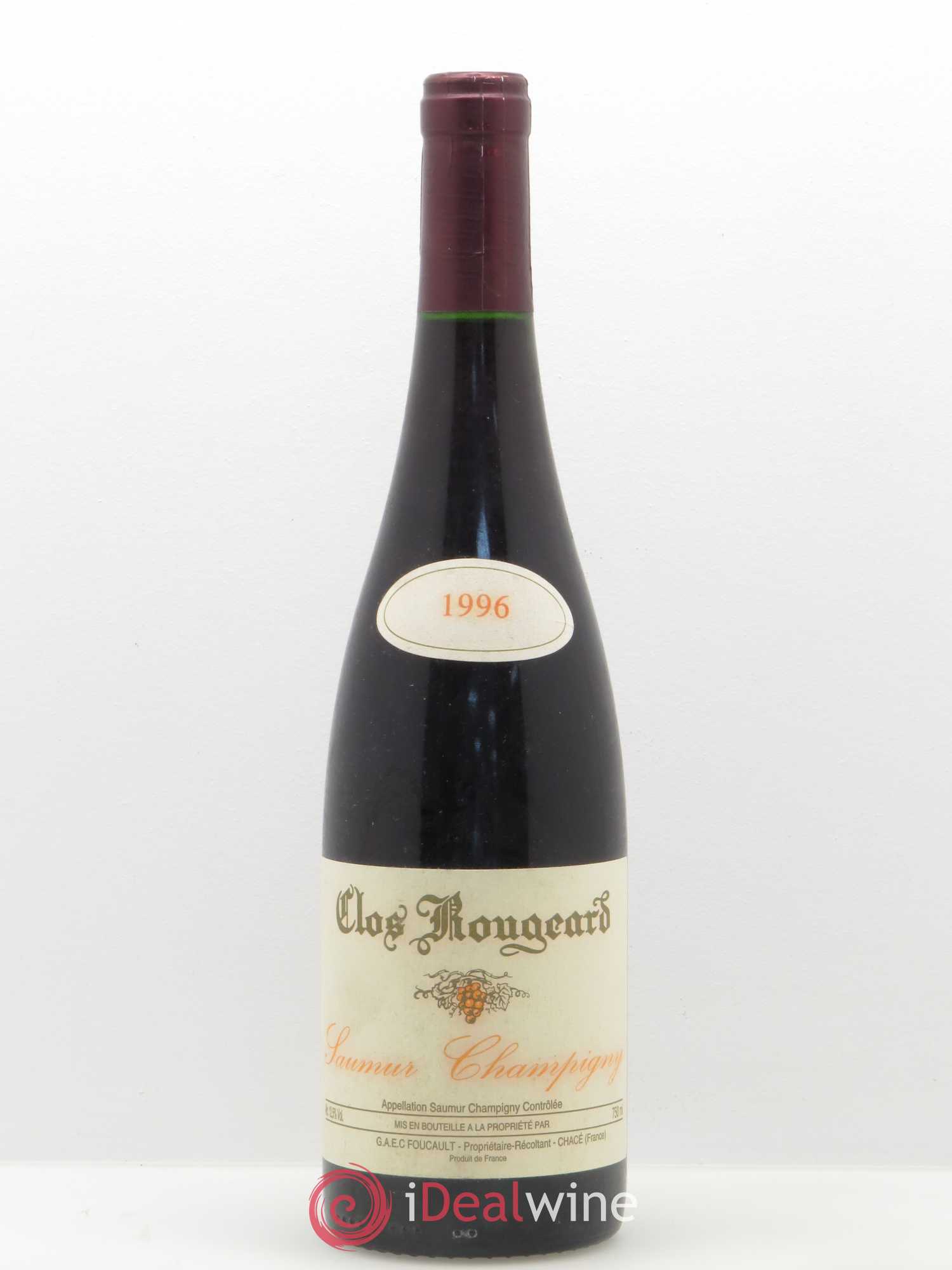 Saumur-Champigny Clos Rougeard 1996 - Lot de 1 bouteille - 0