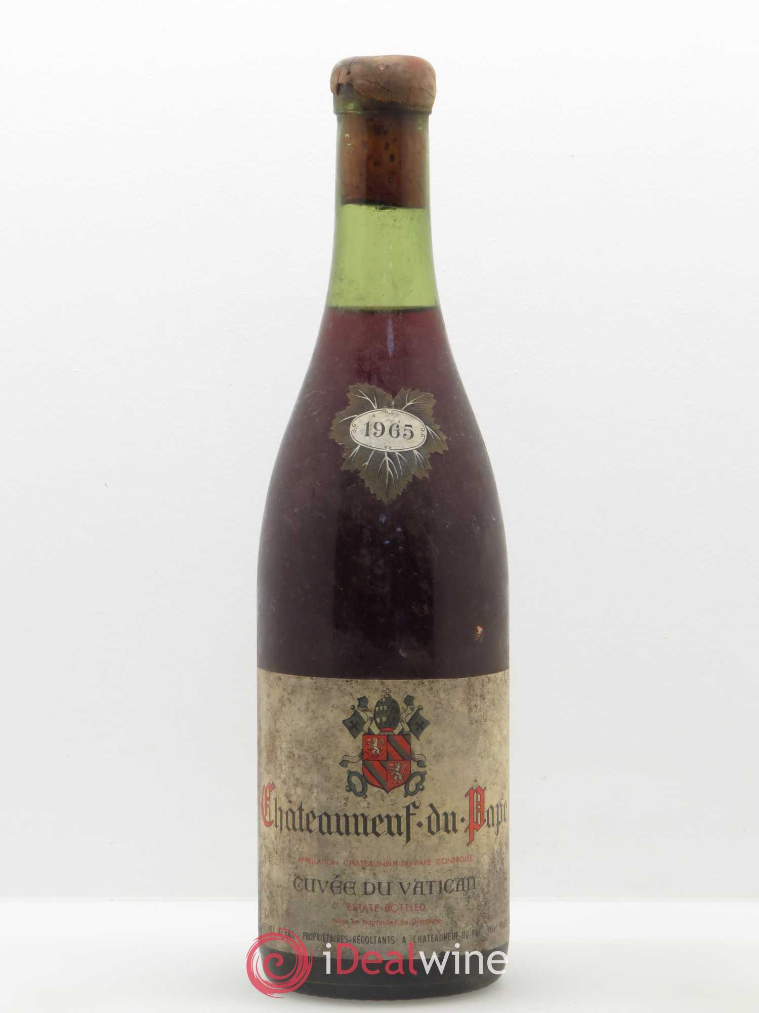 Châteauneuf-du-Pape Cuvee Vatican 1965 - Lot de 1 bouteille - 0