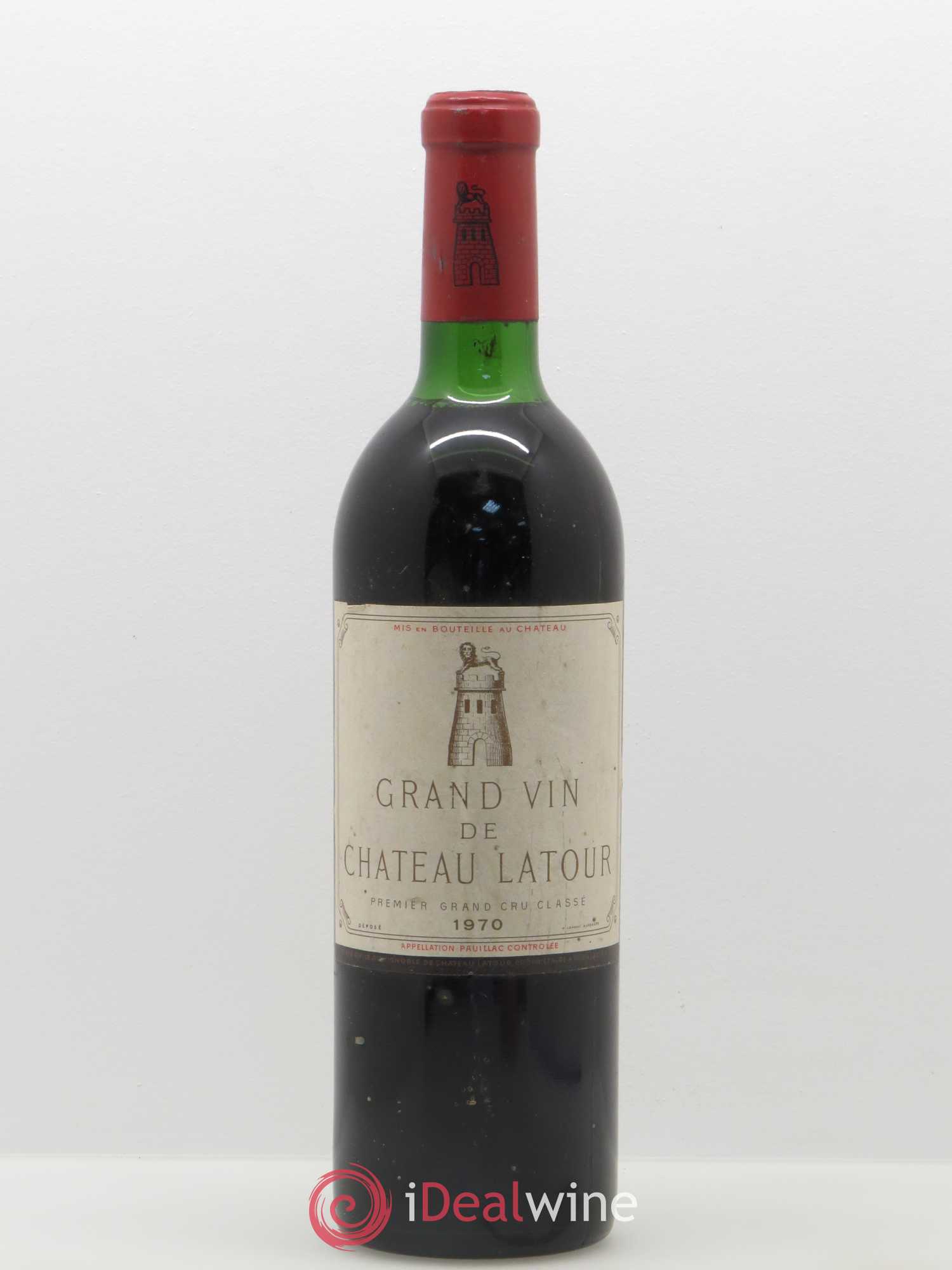 Château Latour 1er Grand Cru Classé 1970 - Lot de 1 bouteille - 0