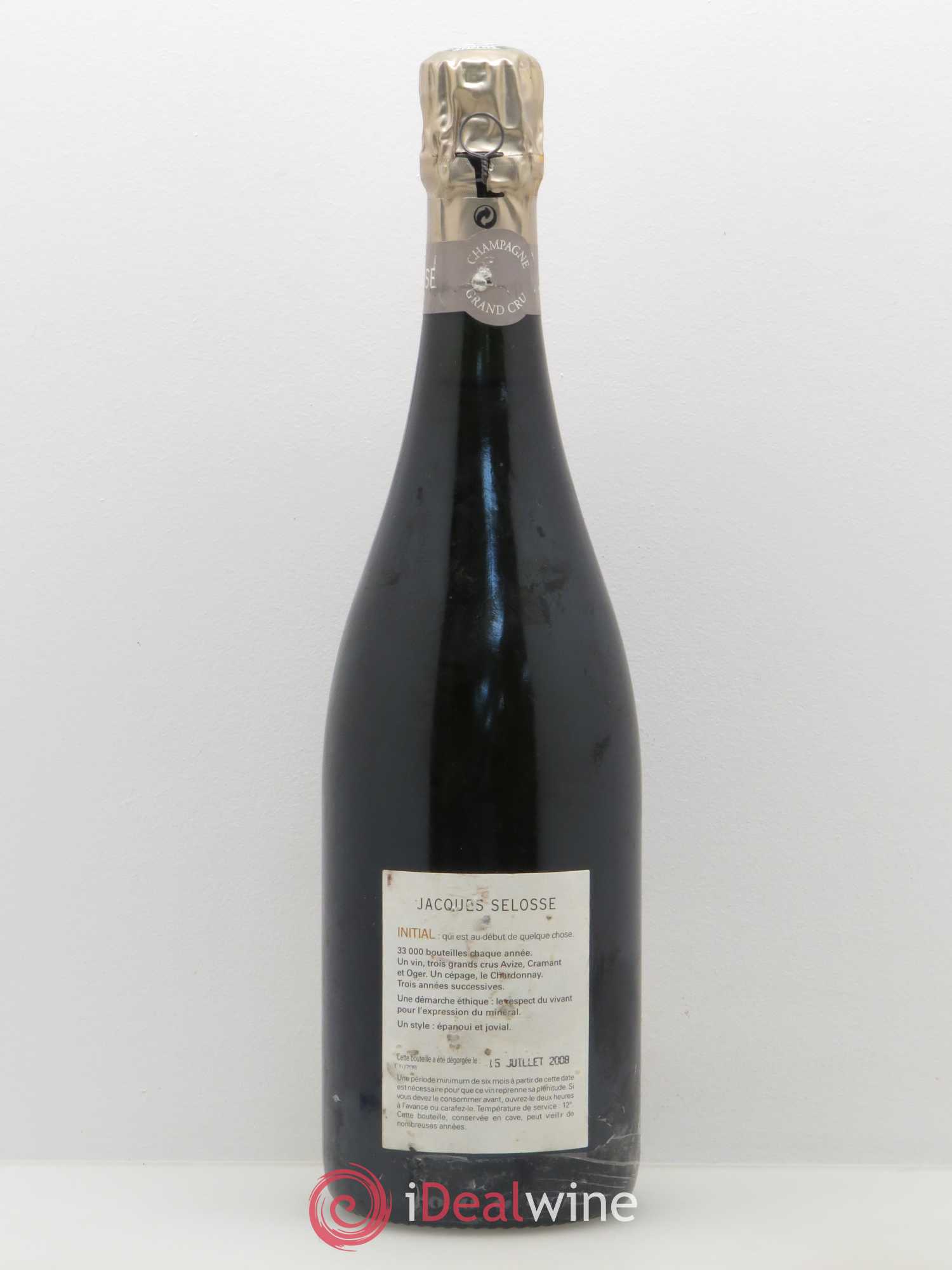 Initial Brut Jacques Selosse - Lot de 1 bouteille - 1