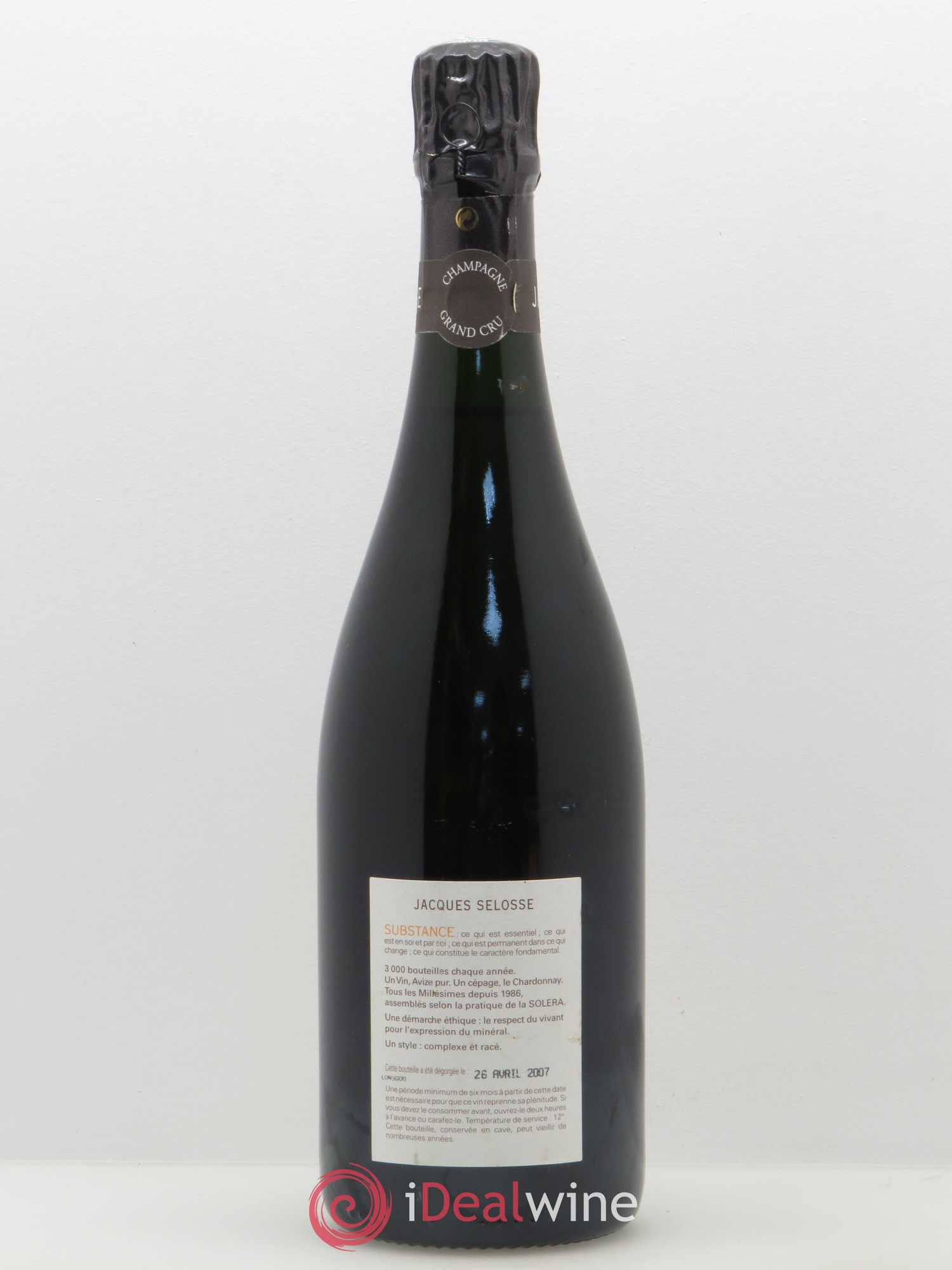 Substance Jacques Selosse - Lot de 1 bouteille - 1