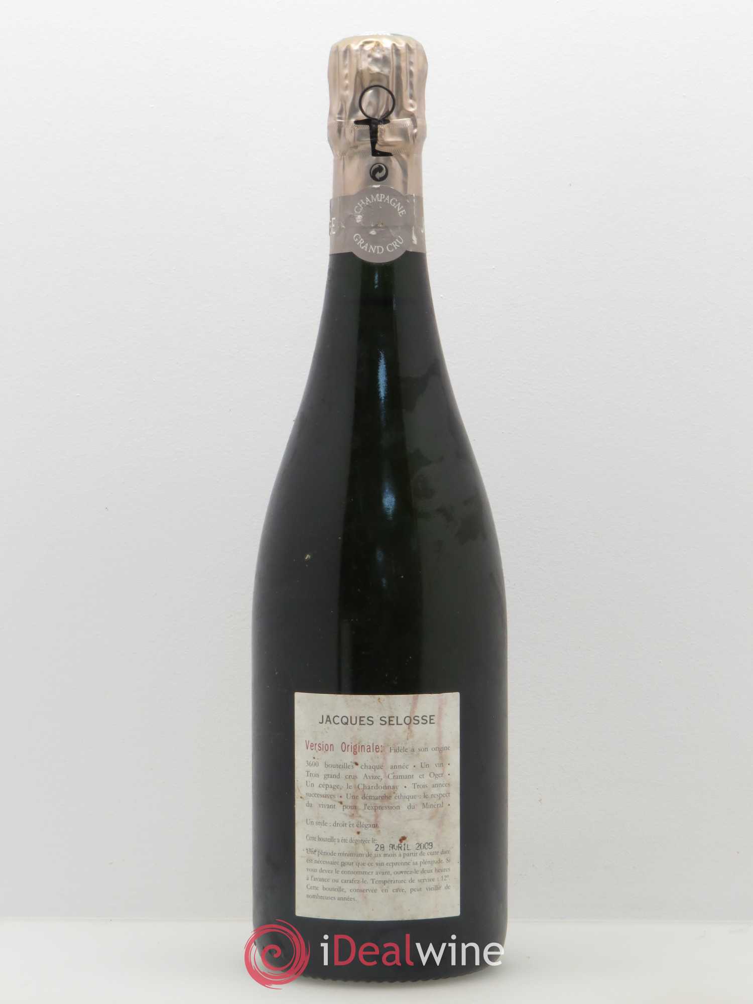 Version Originale Jacques Selosse - Lot de 1 bouteille - 1
