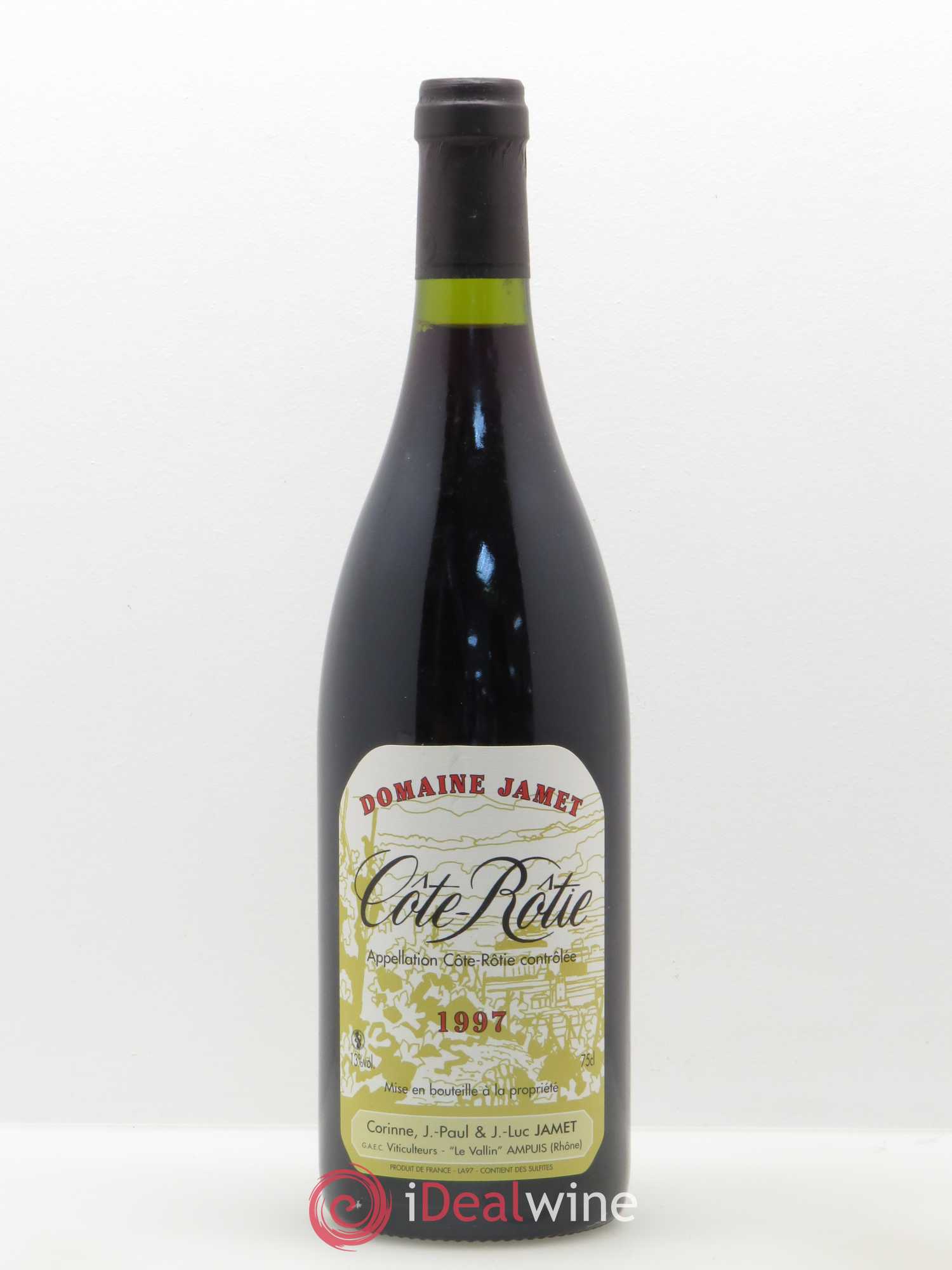 Côte-Rôtie Jamet (Domaine) 1997 - Lot de 1 bouteille - 0