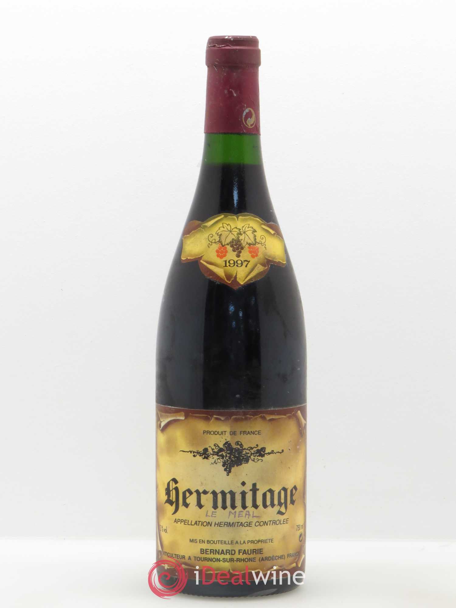 Hermitage Le Meal Faurie 1997 - Posten von 1 Flasche - 0