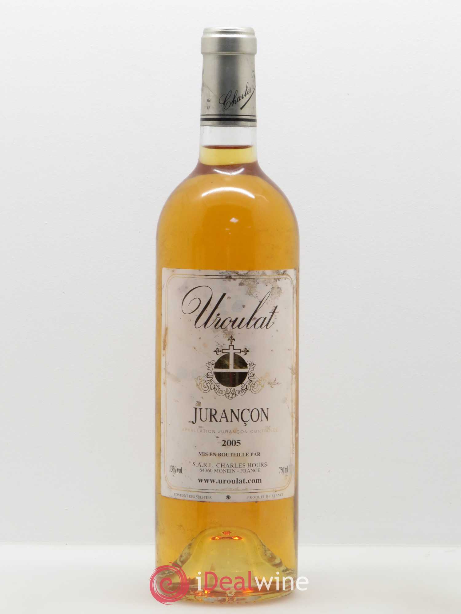 Jurançon Uroulat Charles Hours 2005 - Posten von 1 Flasche - 0