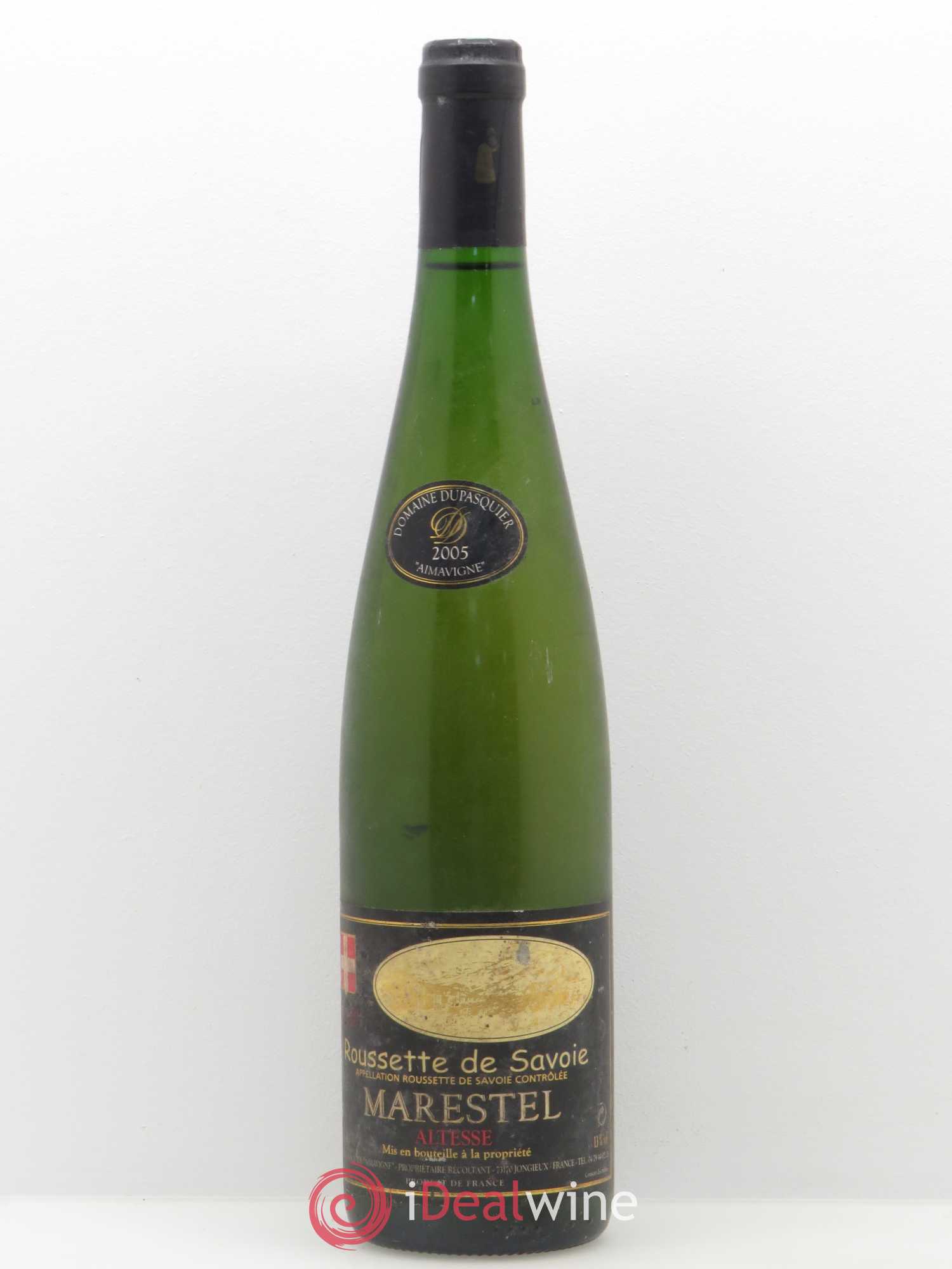 Vin de Savoie Marestel Dupasquier Rousette de Savoie Altesse 2005 - Posten von 1 Flasche - 0