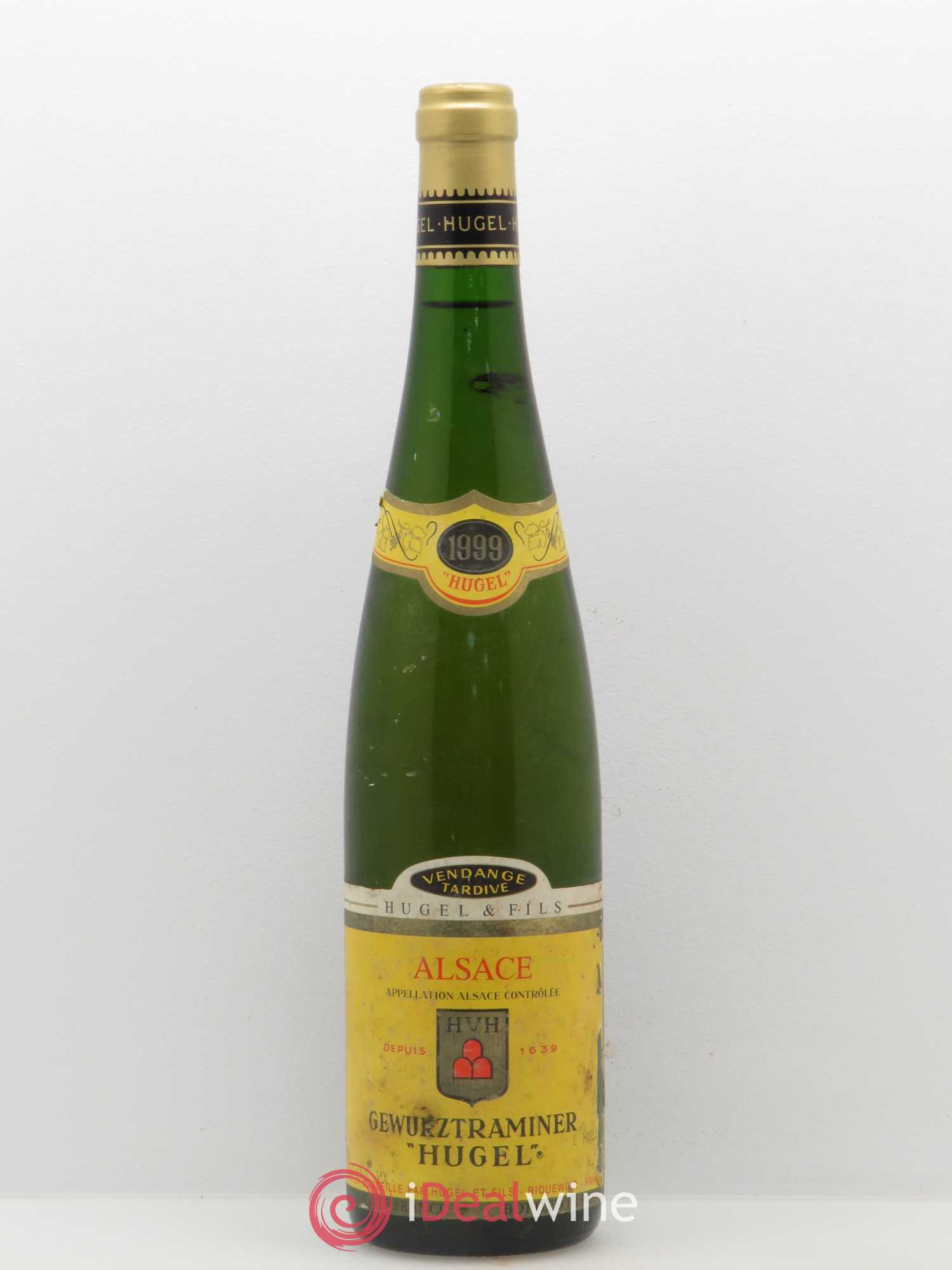 Gewurztraminer Vendanges Tardives Hugel (Domaine) Sporen 1999 - Lotto di 1 bottiglia - 0