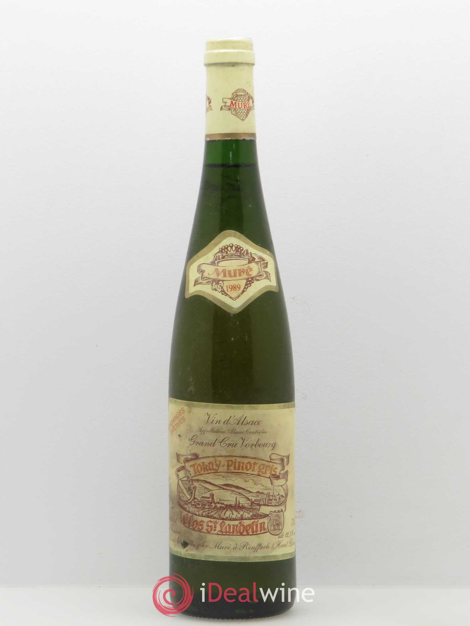 Pinot Gris (Tokay) Vendanges Tardives Clos St Landelin Mure 1989 - Lotto di 1 bottiglia - 0