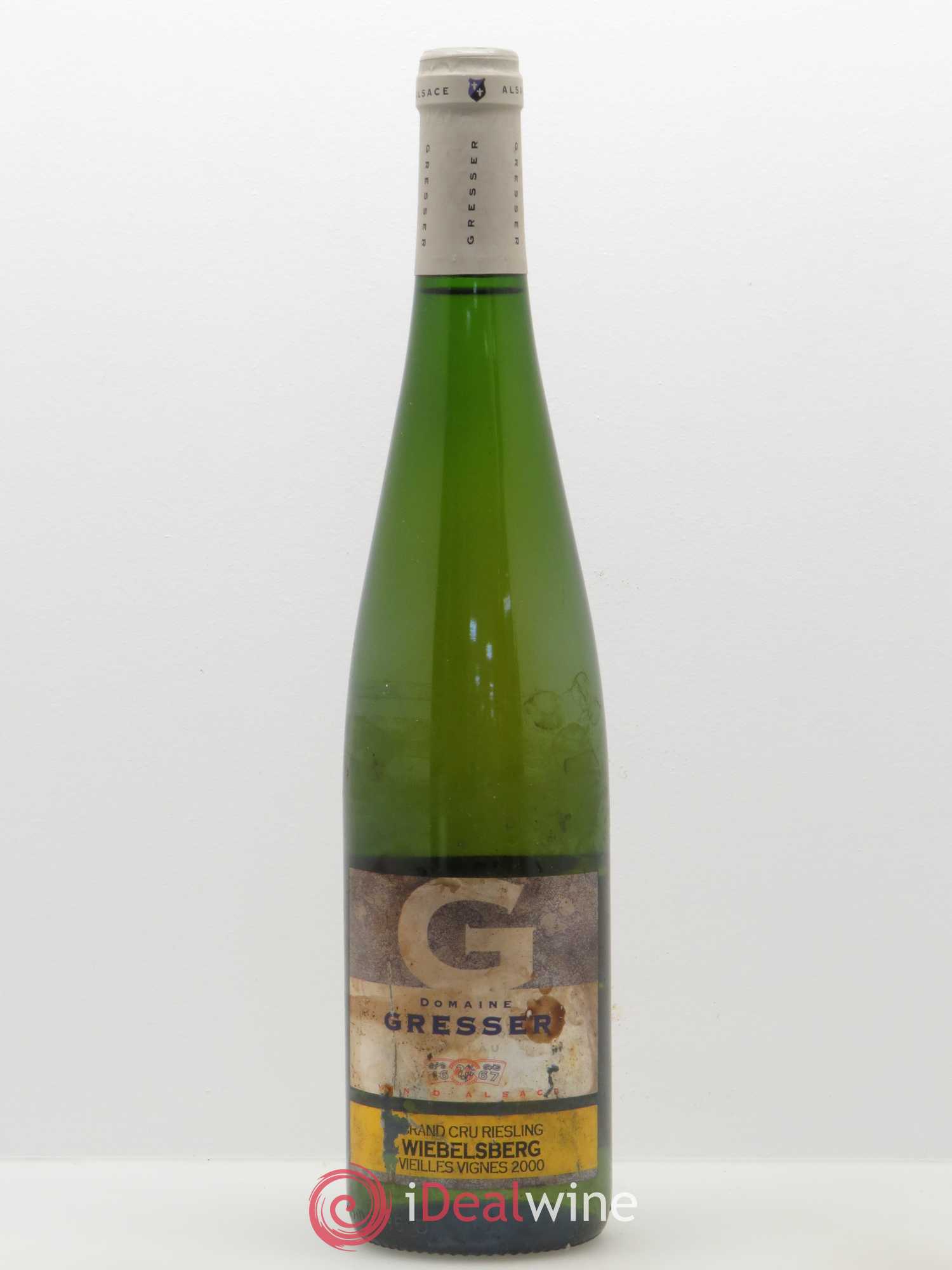 Riesling Grand Cru Wiebelsberg Vieilles Vignes Remi Gresser 2000 - Posten von 1 Flasche - 0