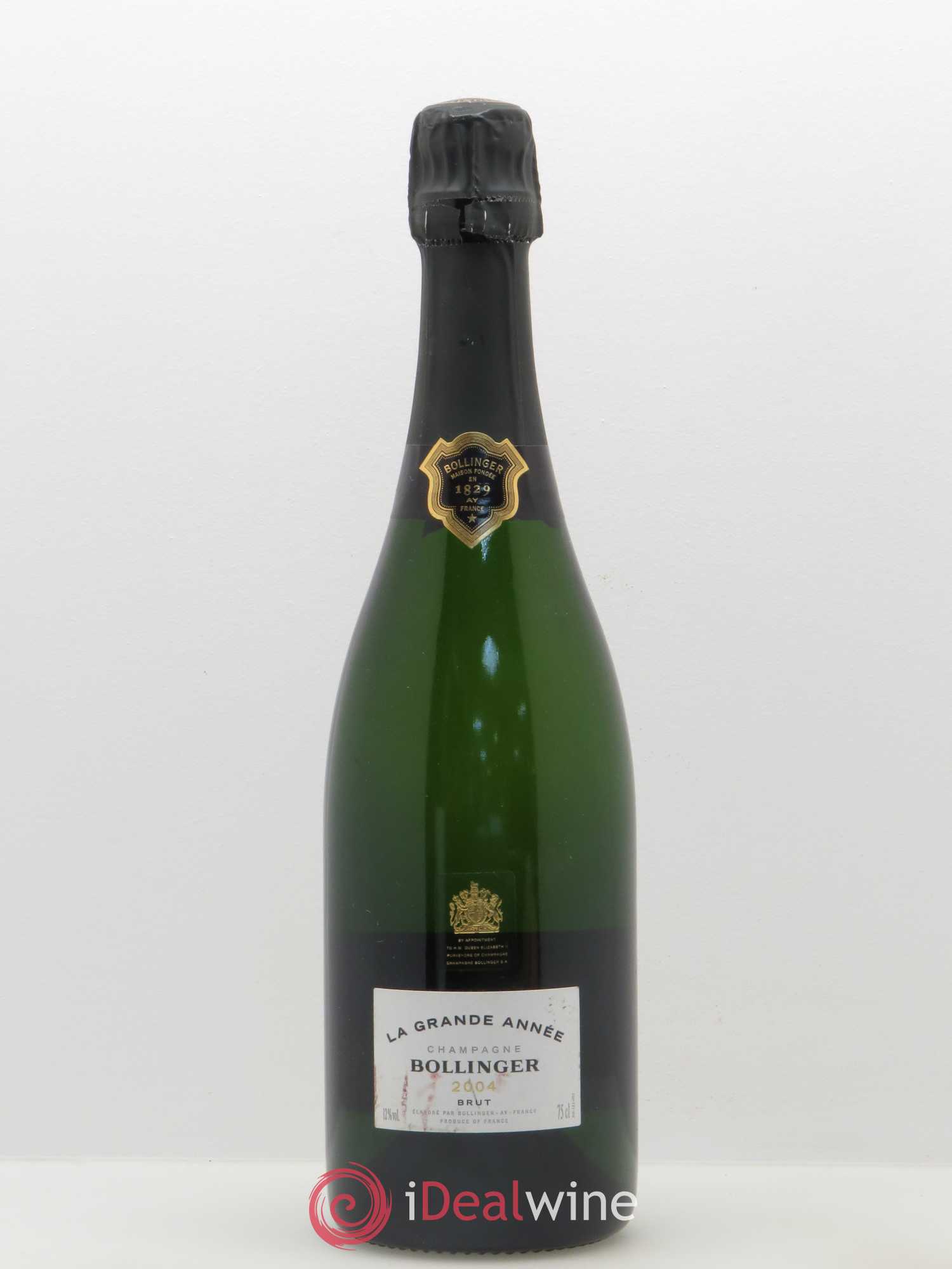 La Grande Année Brut Bollinger 2004 - Lot de 1 bouteille - 0