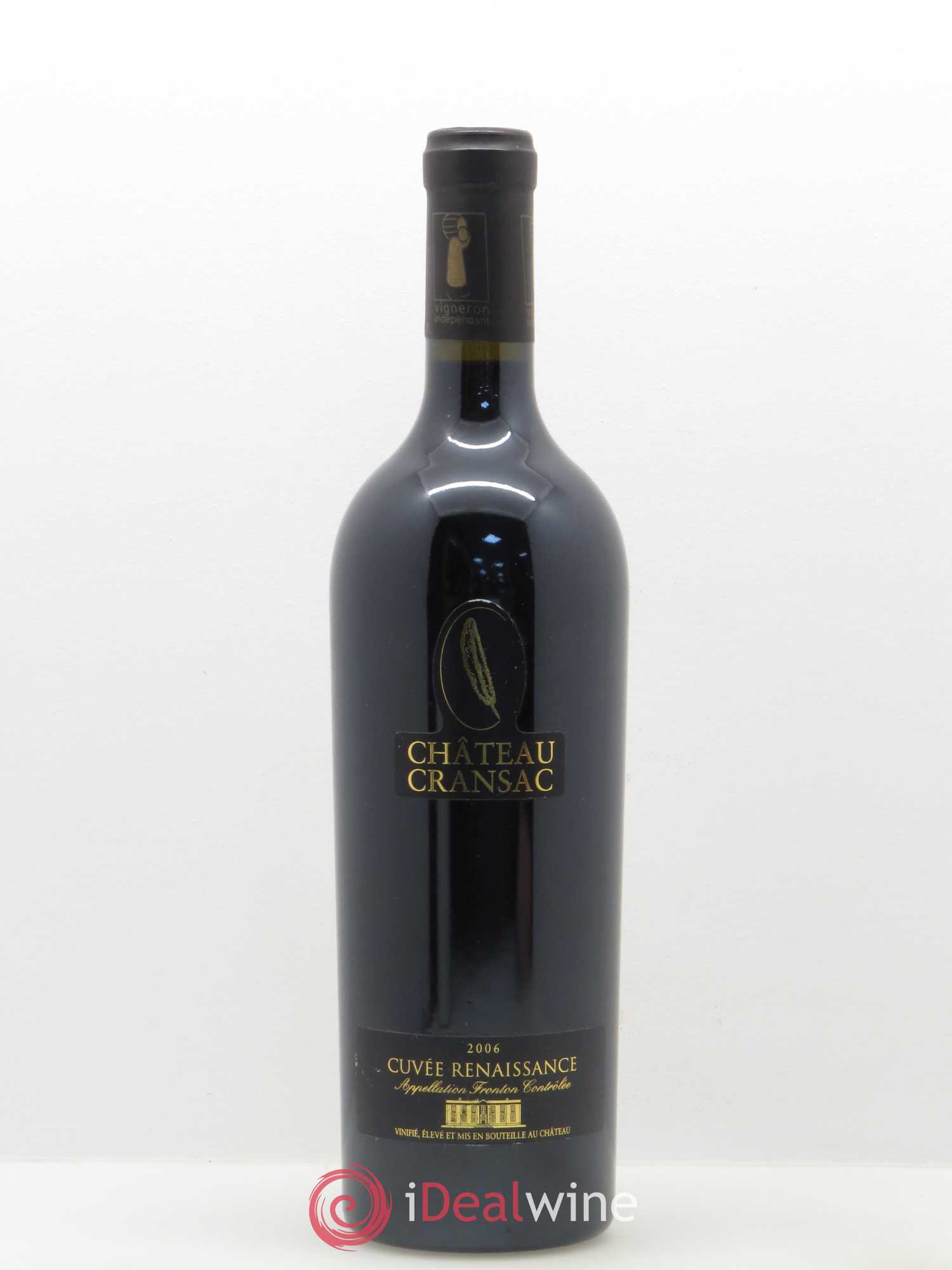 Divers Fronton Château Cransac cuvée Renaissance 2006 - Posten von 1 Flasche - 0