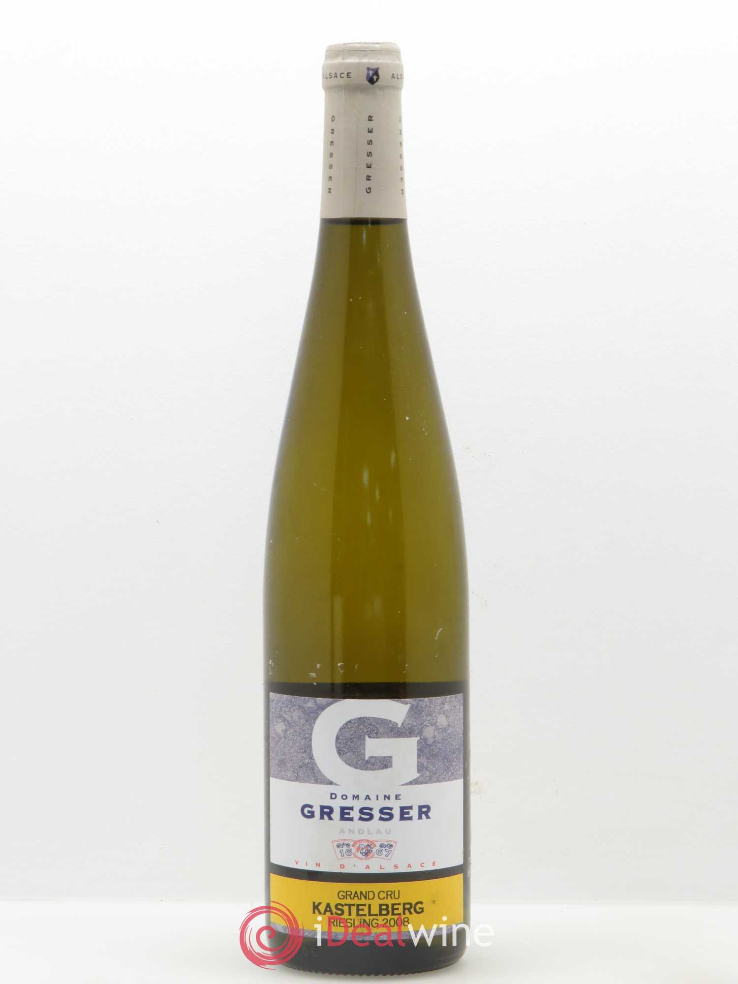 Riesling Grand Cru Kastelberg Remi Gresser 2008 - Posten von 1 Flasche - 0