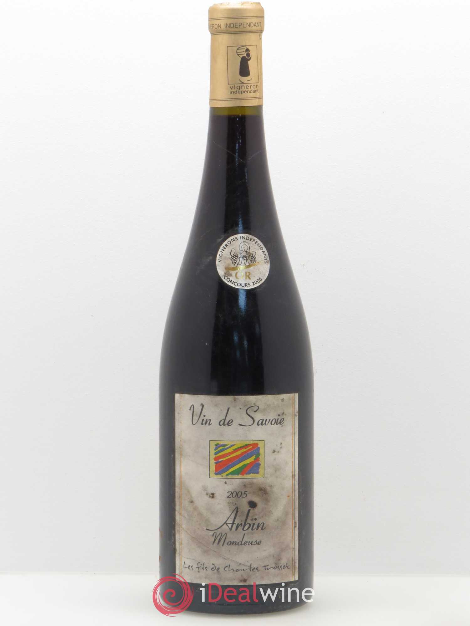 Arbois Mondeuse D'Arbois Confidentielle Trosset 2005 - Posten von 1 Flasche - 0