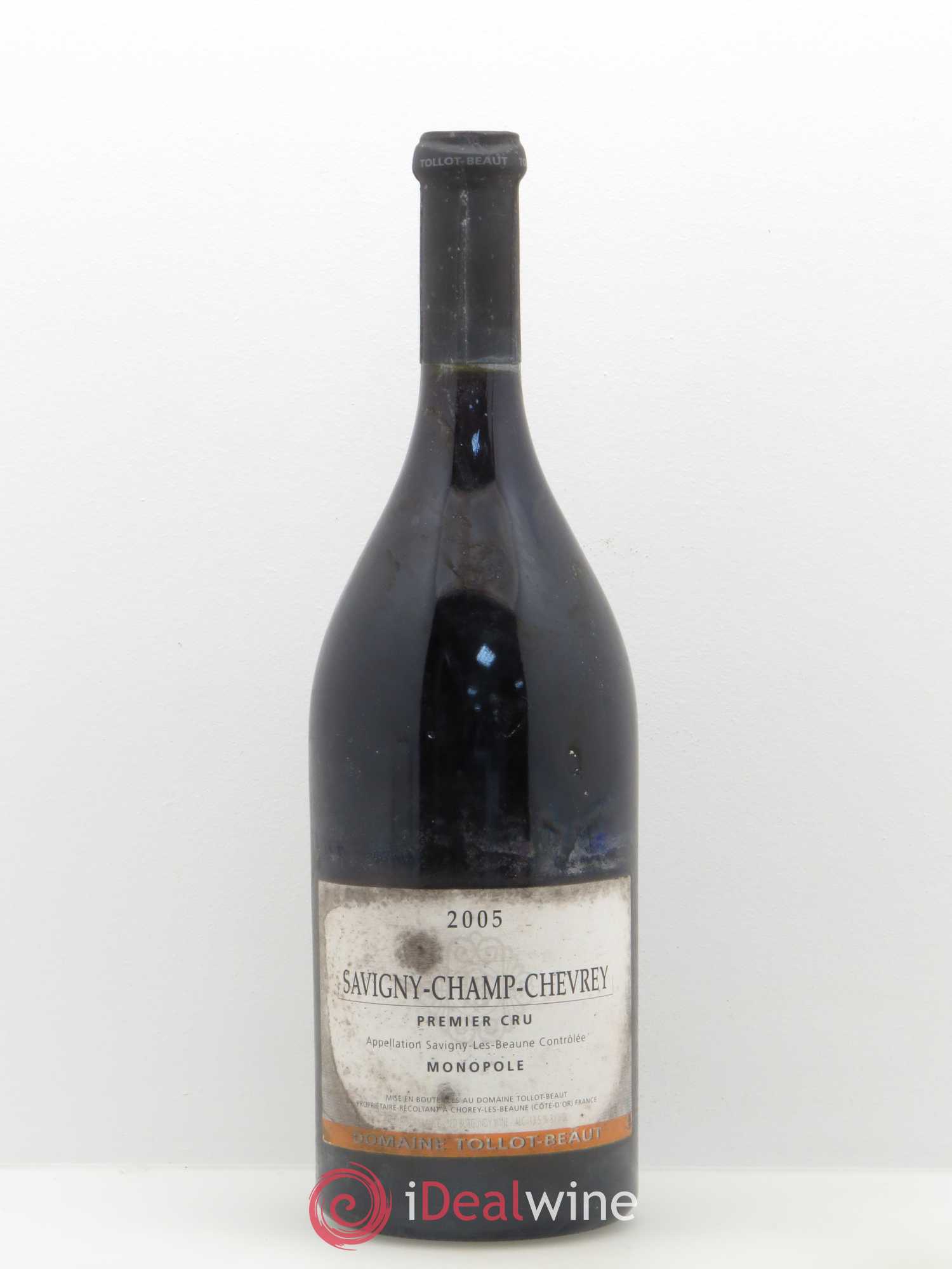 Savigny-lès-Beaune 1er Cru Champ Chevrey monopole Tollot Beaut 2005 - Posten von 1 Flasche - 0
