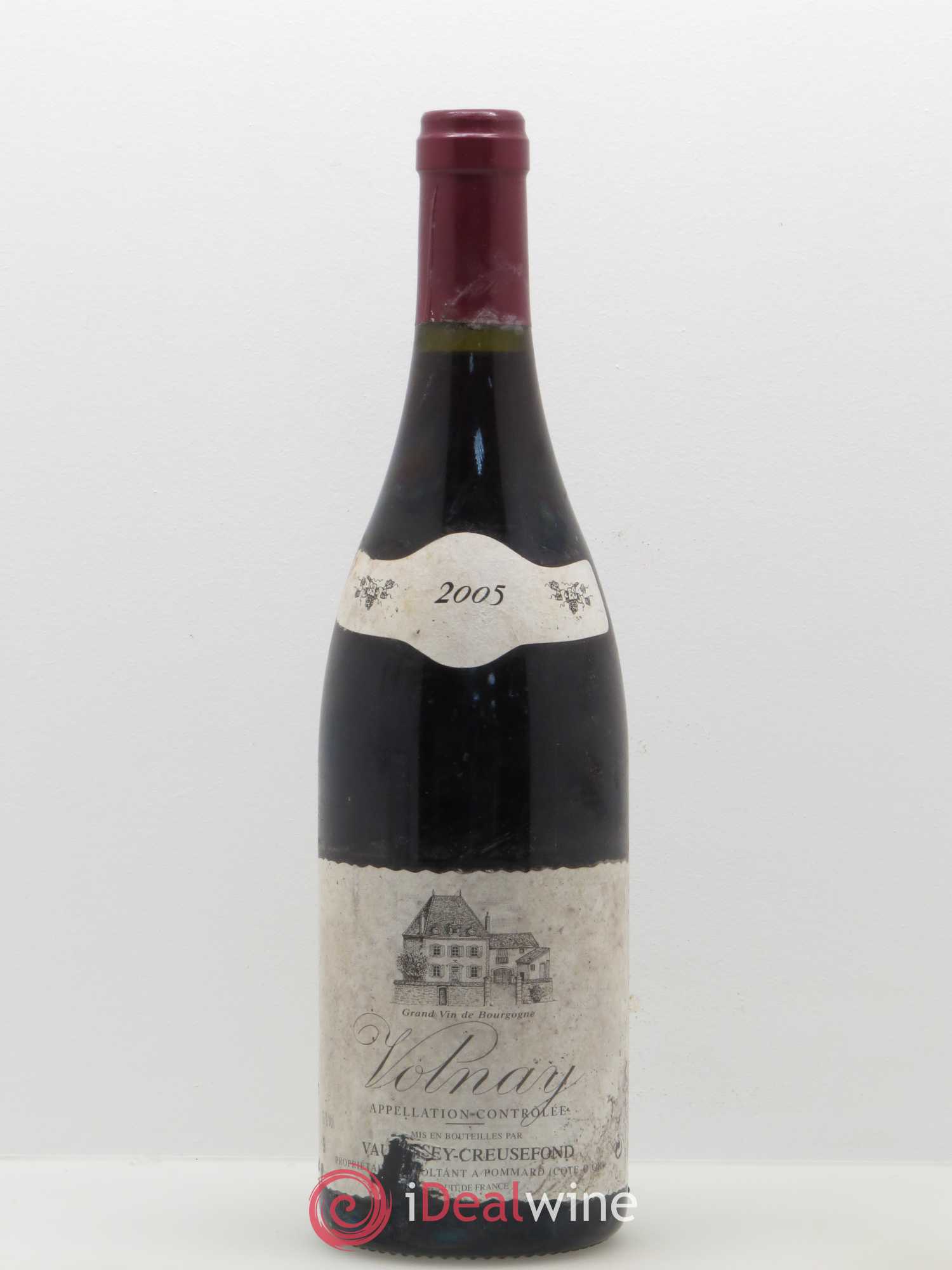 Volnay Vaudoisey Creusefond 2005 - Lot de 1 bouteille - 0