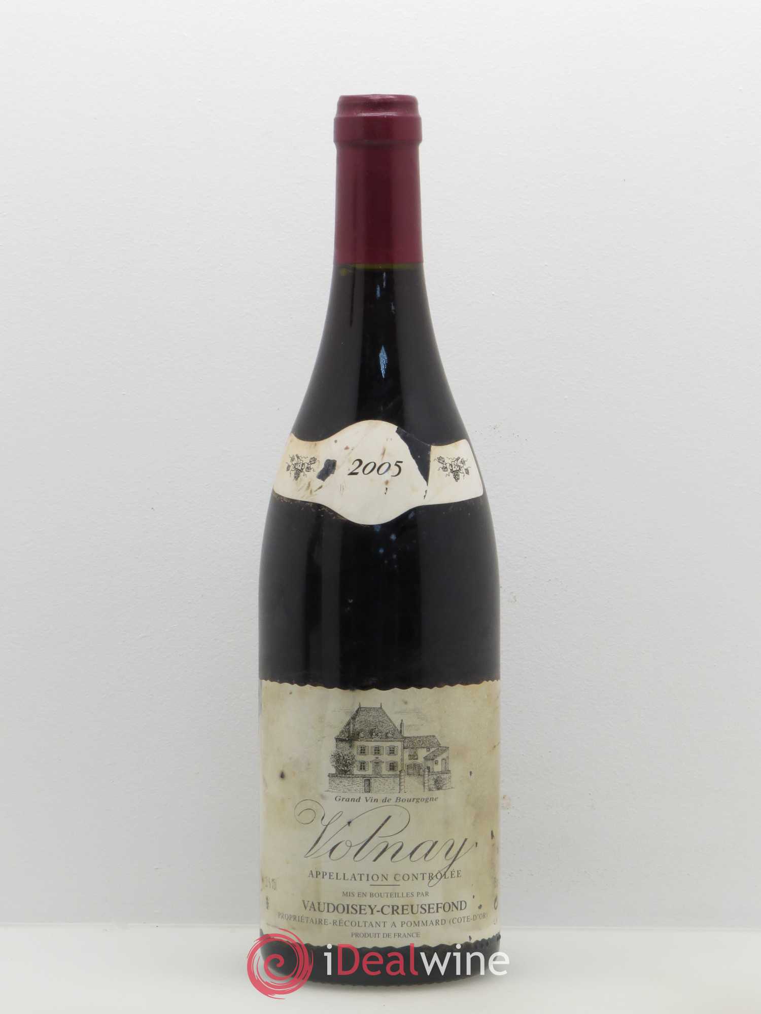 Volnay Vaudoisey Creusefond 2005 - Lot de 1 bouteille - 0
