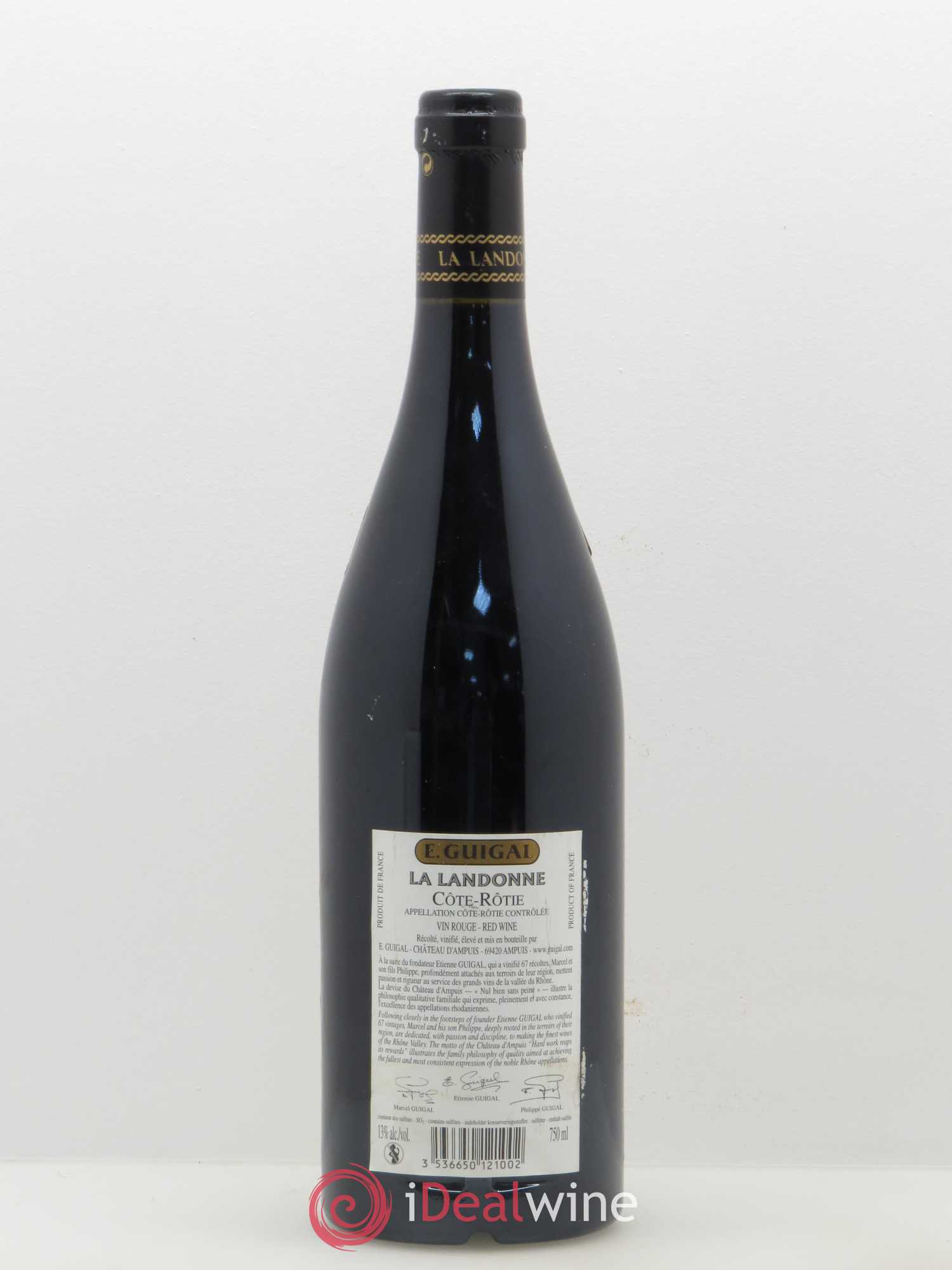 Côte-Rôtie La Landonne Guigal 2005 - Lot de 1 bouteille - 1