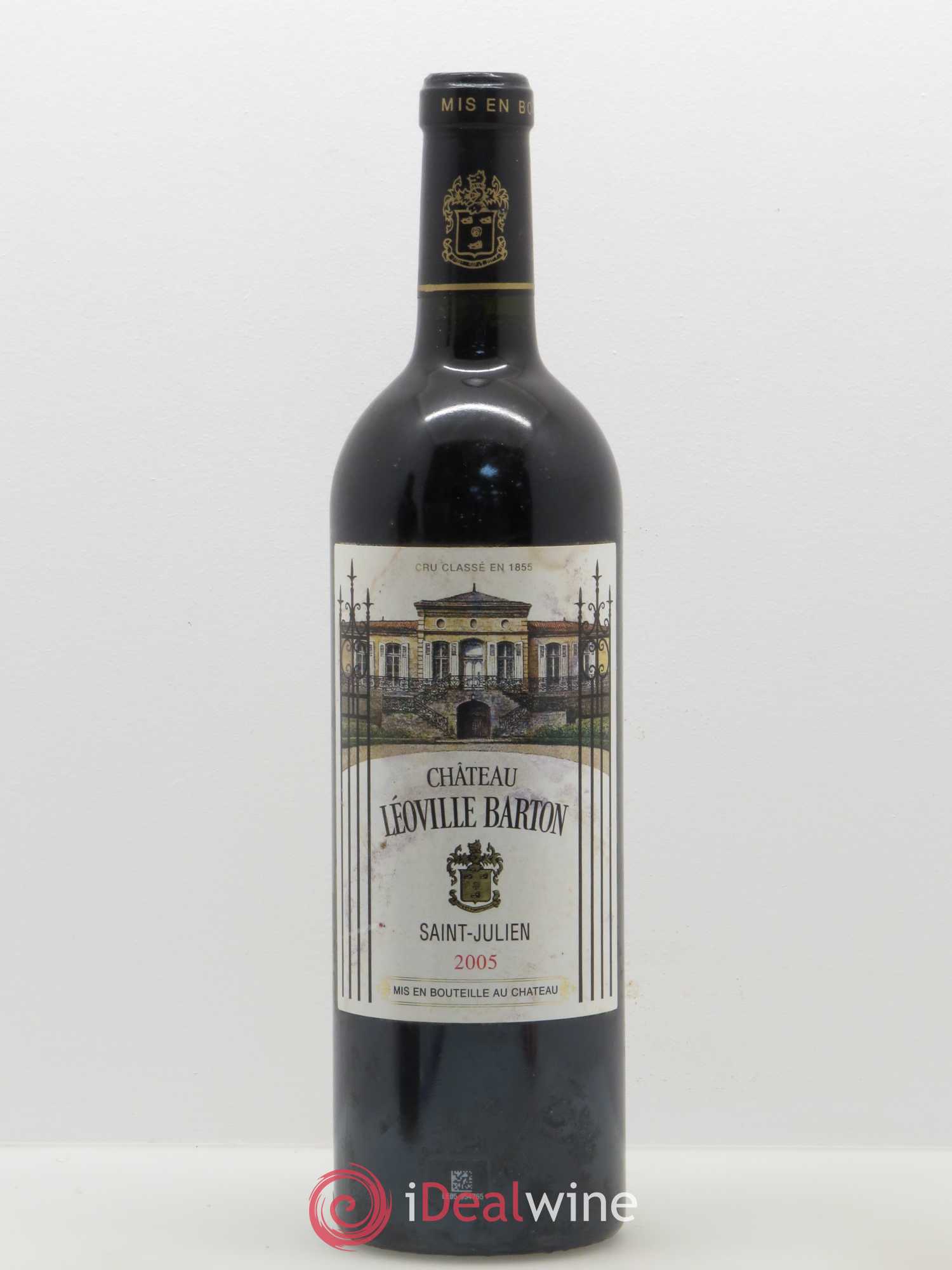 Château Léoville Barton 2ème Grand Cru Classé 2005 - Lot de 1 bouteille - 0