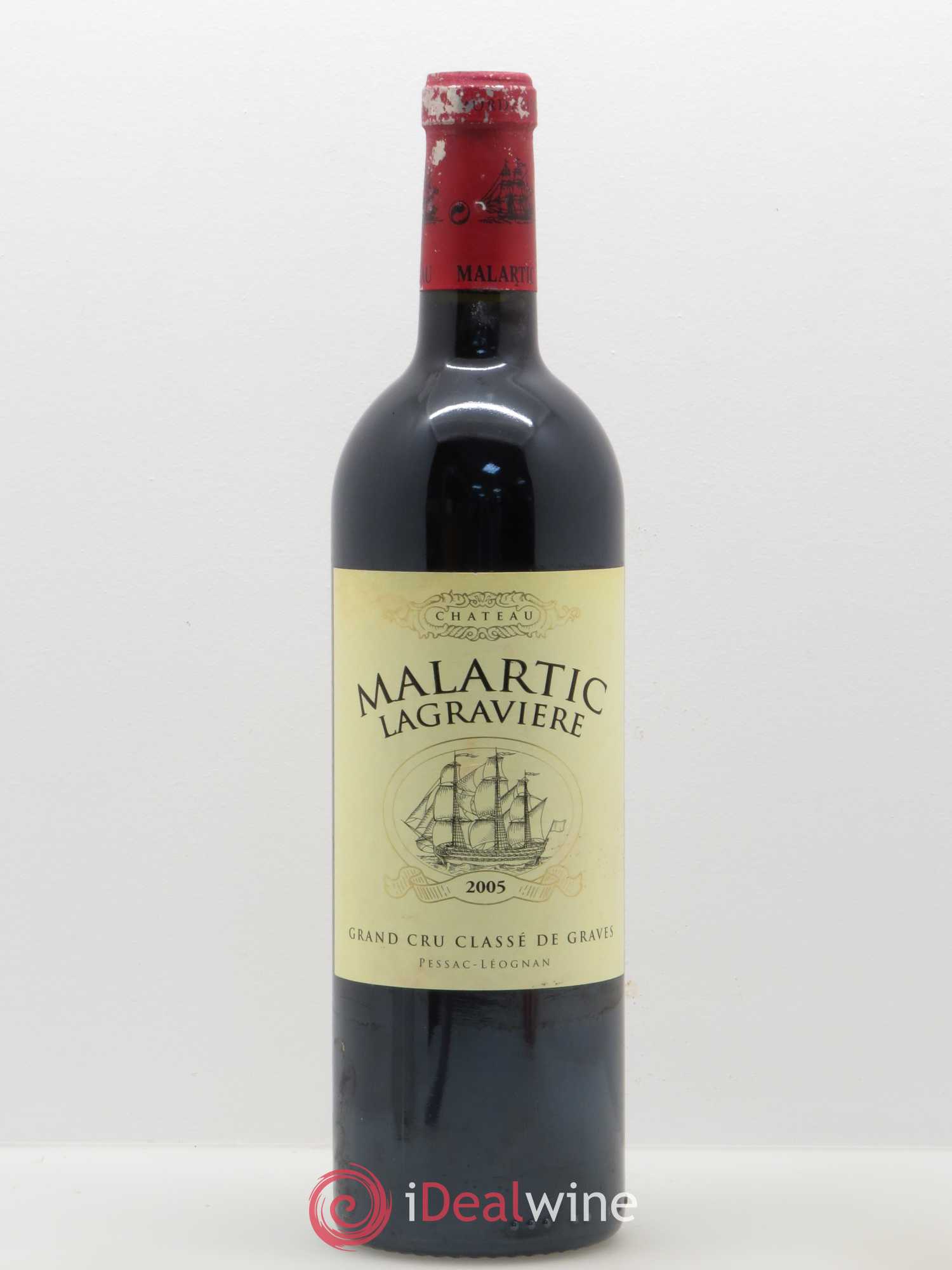 Château Malartic-Lagravière Cru Classé de Graves 2005 - Lot de 1 bouteille - 0